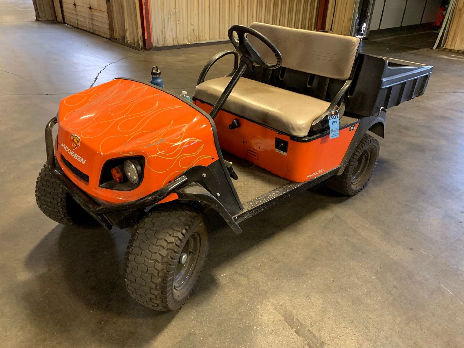 JACOBSEN TRUCKSTER LX GAS POWERED ALL TERRAIN DUMP BED UTILITY VEHICLE