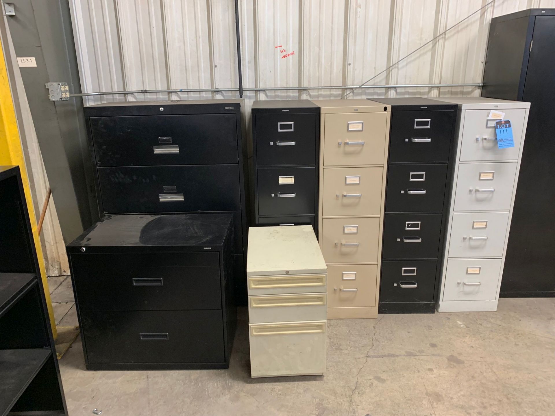 (LOT) MISCELLANEOUS LETTER AND VERTICAL FILE CABINETS - Image 3 of 3