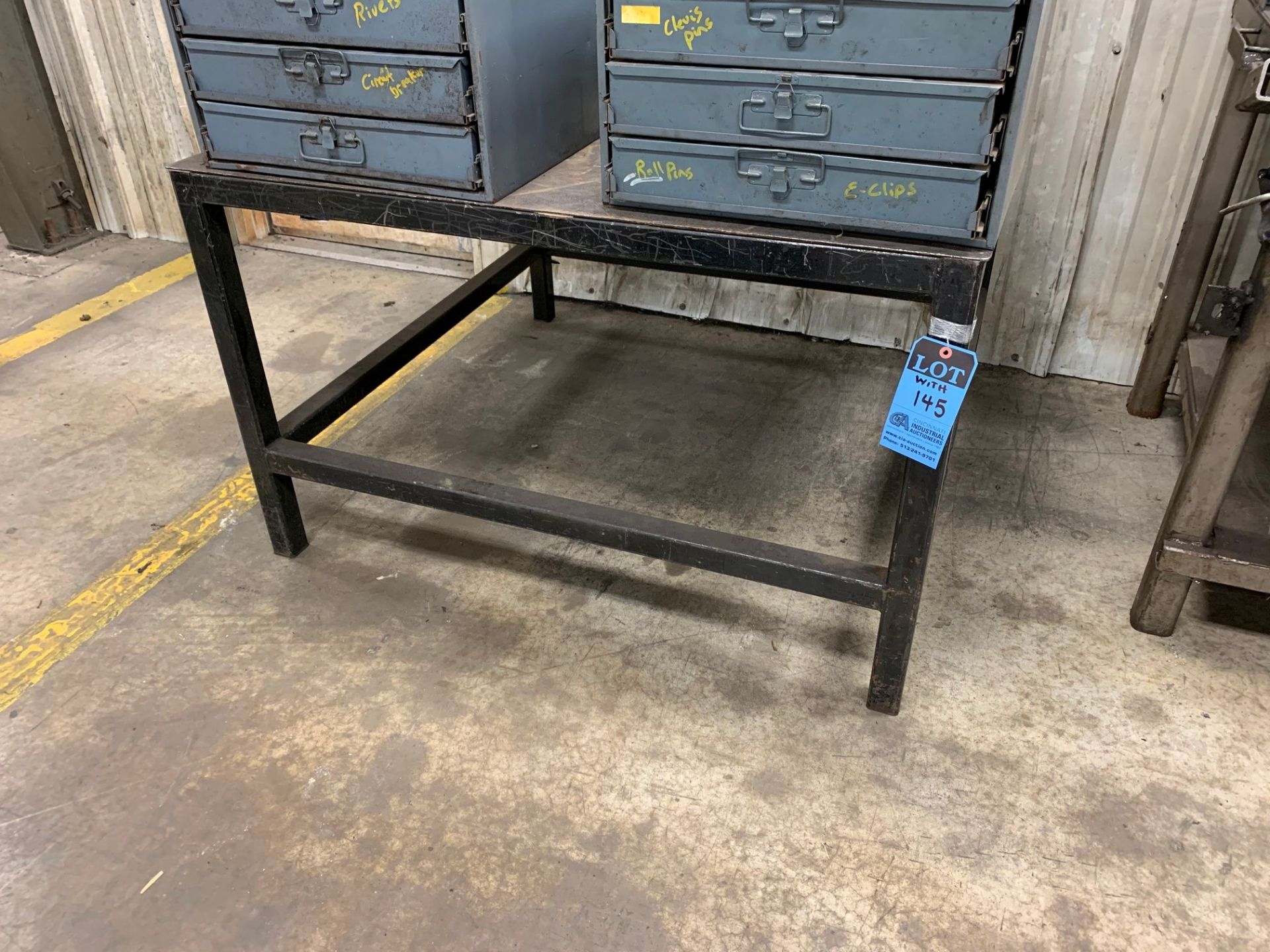 MISCELLANEOUS SIZE STEEL BENCHES **DELAYED REMOVAL - PICK UP 9-12-19** - Image 2 of 2