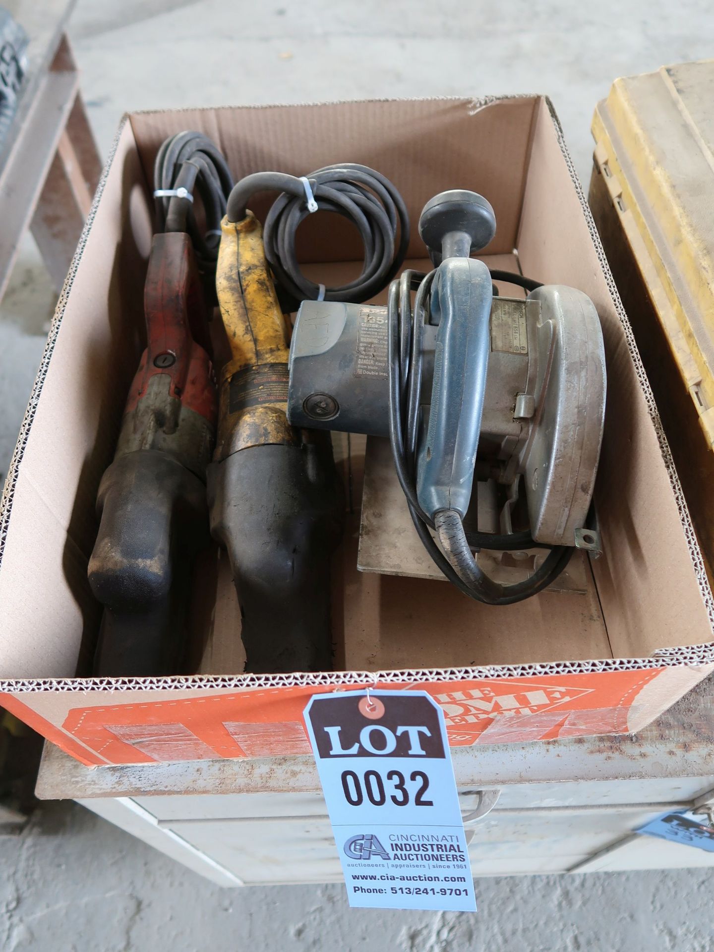 (LOT) MISCELLANEOUS ELECTRIC POWER TOOLS