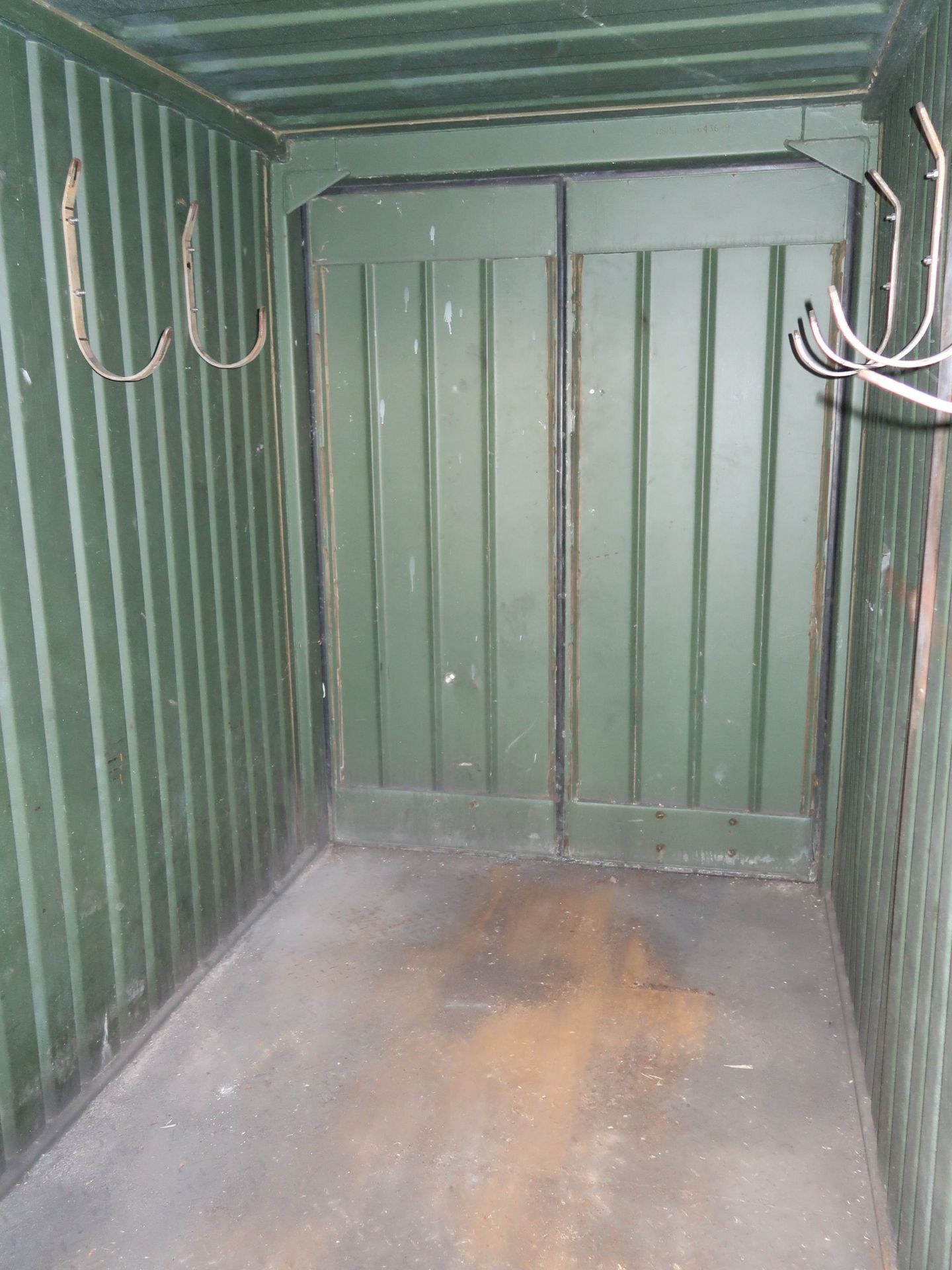 57" X 96" X 82" X 563 CU. FT. CONEX STORAGE CONTAINER WITH DOORS ON EACH END - Image 2 of 2