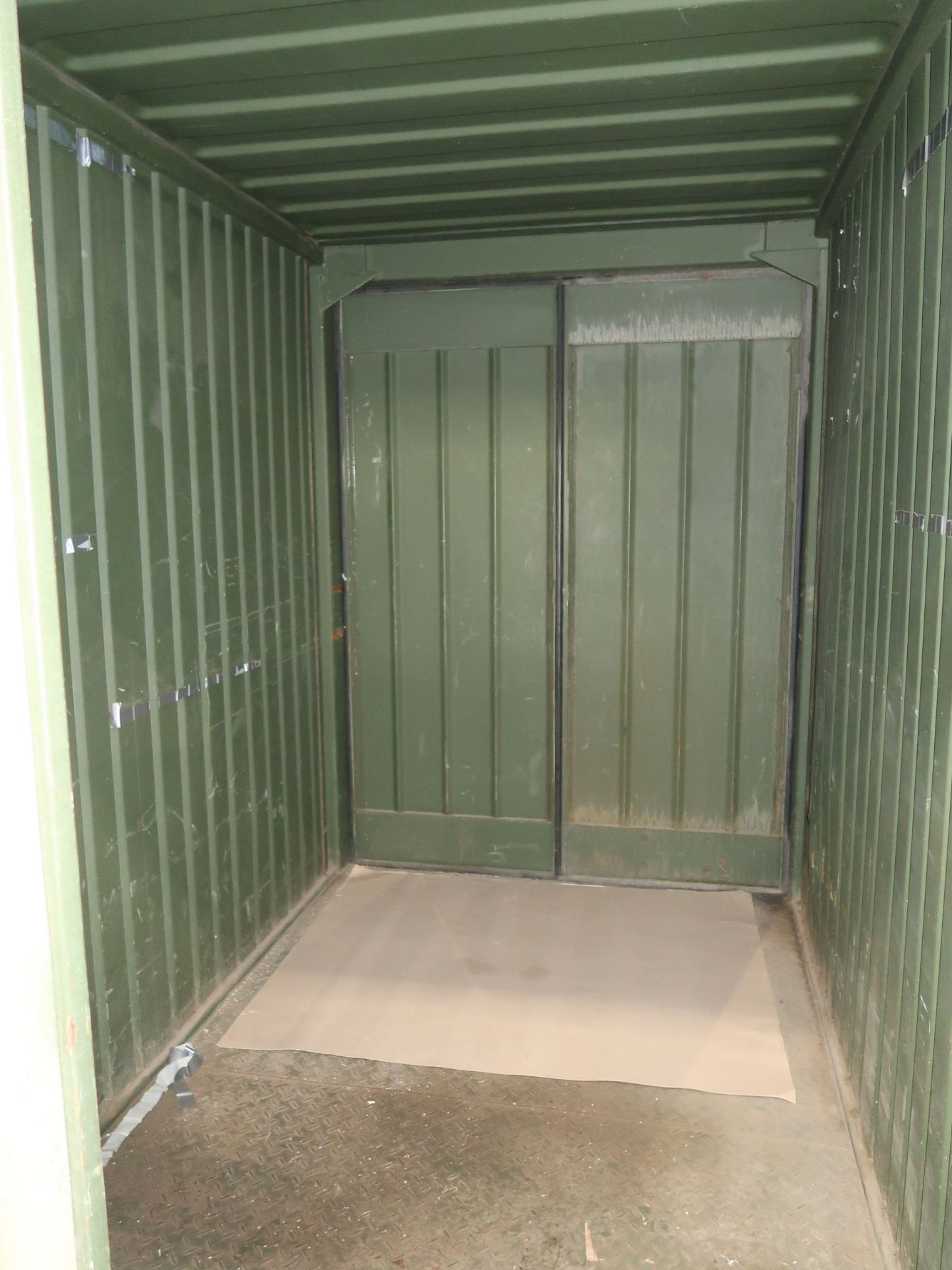 57" X 96" X 82" X 563 CU. FT. CONEX STORAGE CONTAINER WITH DOORS ON EACH END - Image 2 of 2