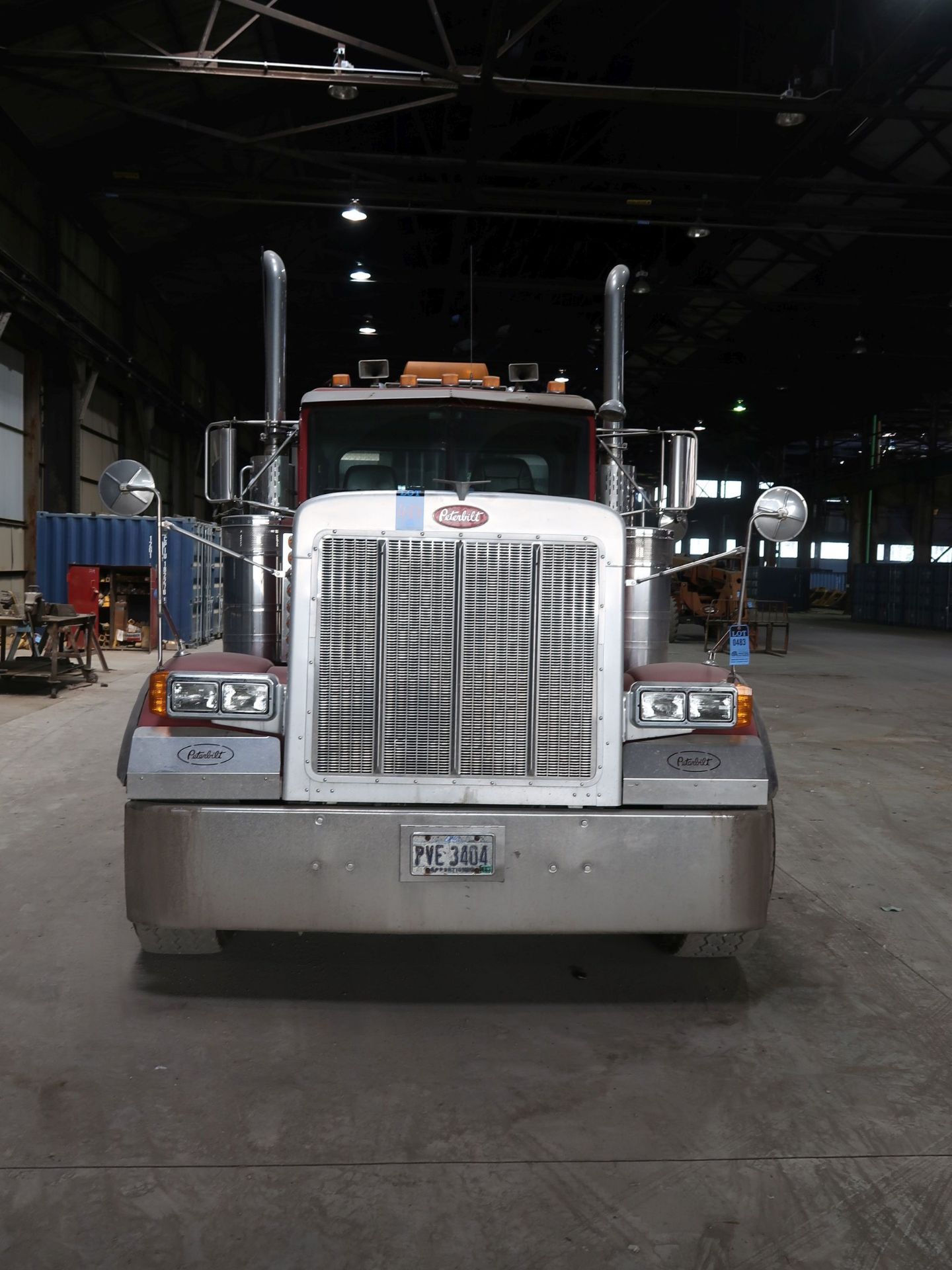 1999 PETERBILT MODEL 379 TRI-AXLE TWIN SCREW TRACTOR; VIN 1XP5DB9X8XD465889, WET KIT, 523,007 - Image 2 of 10