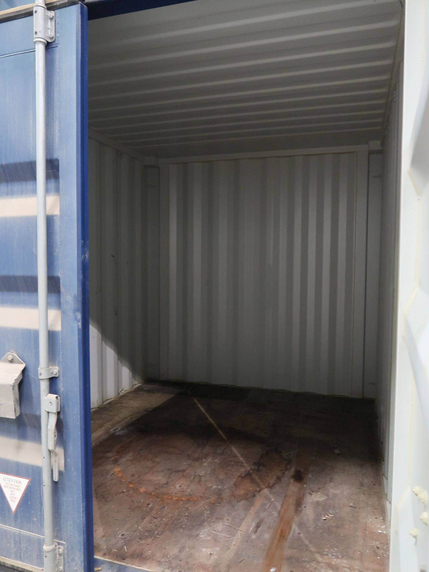 8' WIDE X 10' LONG CONTAINER PROVIDER INTL CONEX STORAGE CONTAINER, 563 CUBIC FEET - Image 2 of 2