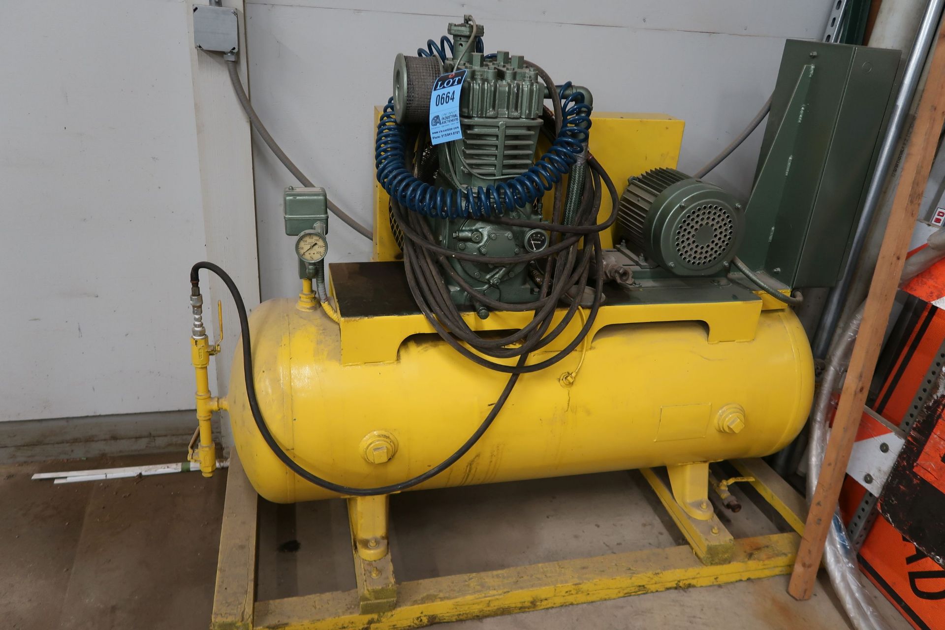 3 HP HORIZONTAL TANK AIR COMPRESSOR