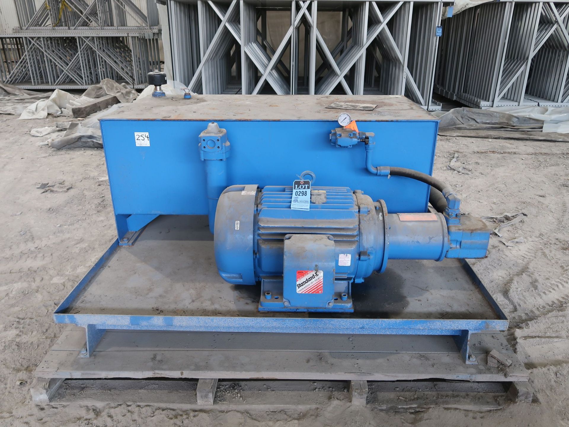 100 HP EATON VICKEN HYDRAULIC UNIT