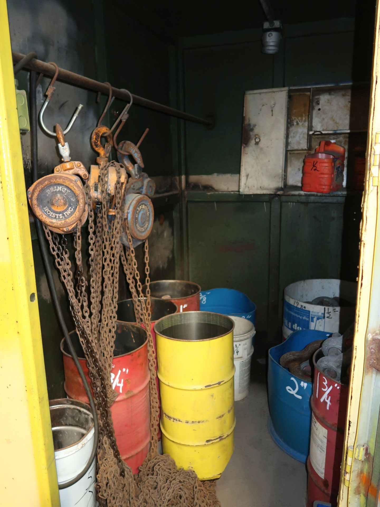 STEEL CONTAINERS WITH RIGGING ITEMS - Image 2 of 3