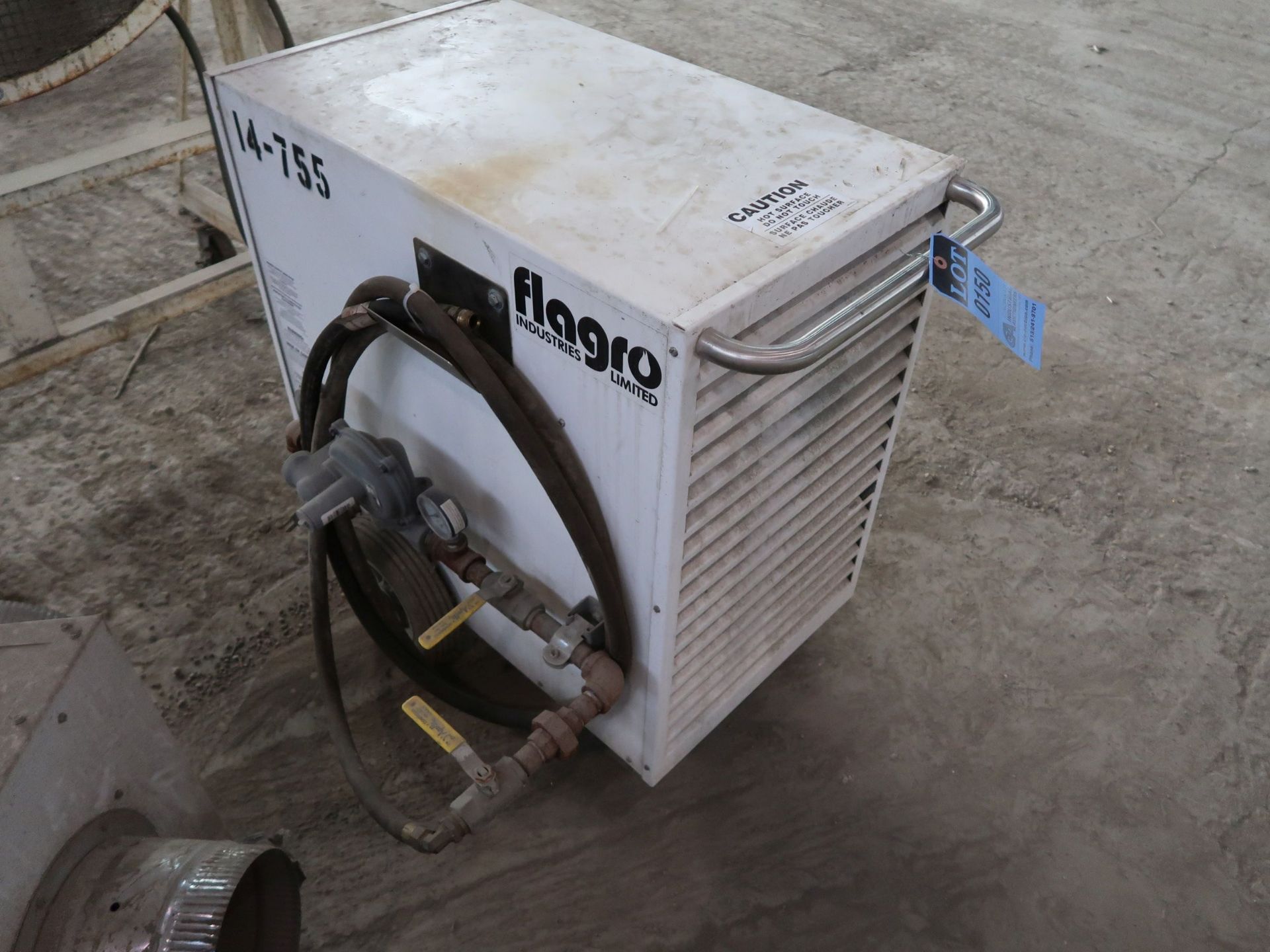 FLARGO MODEL THC-175DF PORTABLE DUAL FUEL HEATER, NATURAL GAS/PROPANE, 17,500 BTU - Image 2 of 3