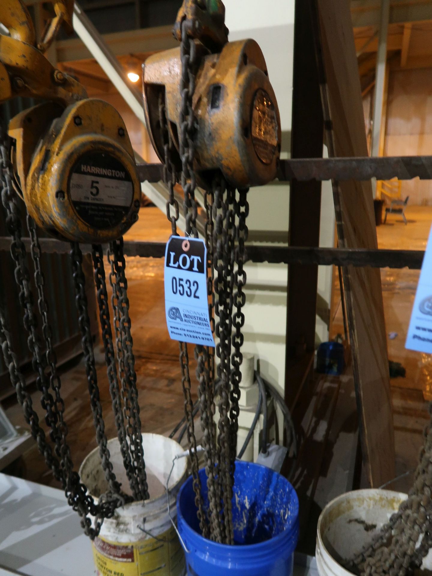 2 TON HARRINGTON MANUAL CHAIN HOIST