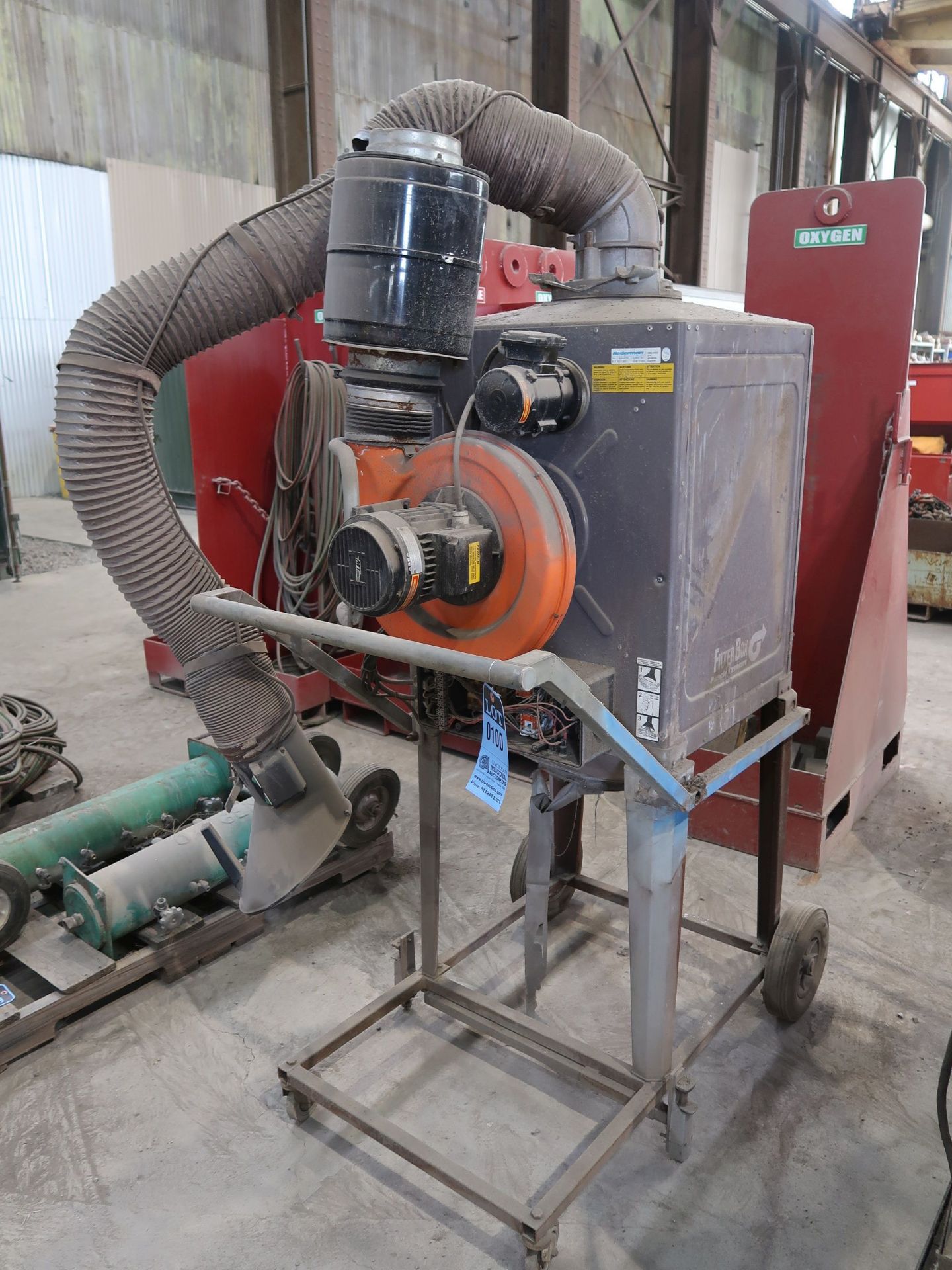 NEDERMAN CART MOUNTED FUME COLLECTOR