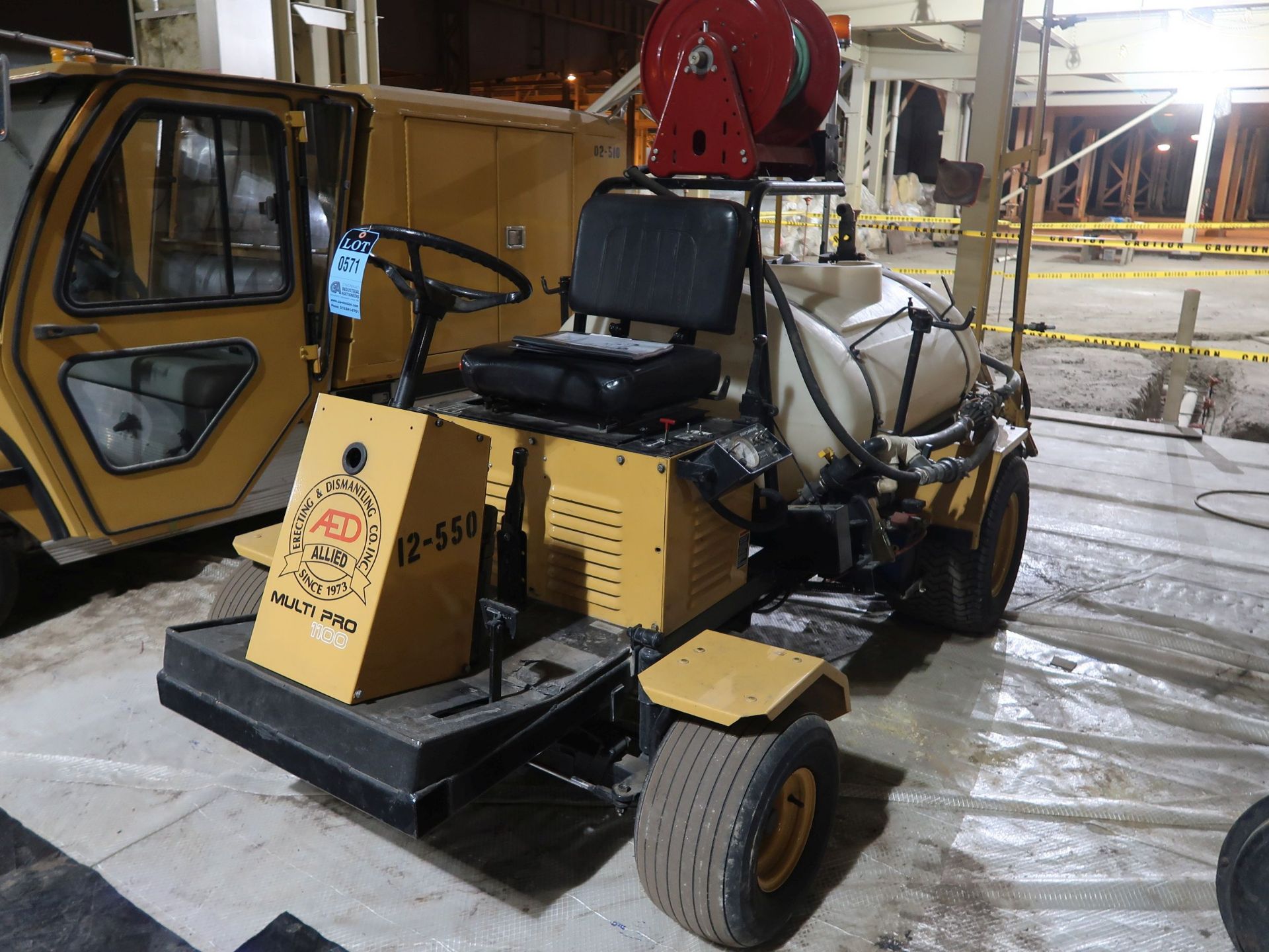 TORO MODEL 41105 MULTI-PRO 1100 GASOLINE POWERED RIDE ON SPRAYER; S/N 30336, 16' BOOM, 3-SPEED, - Image 3 of 8