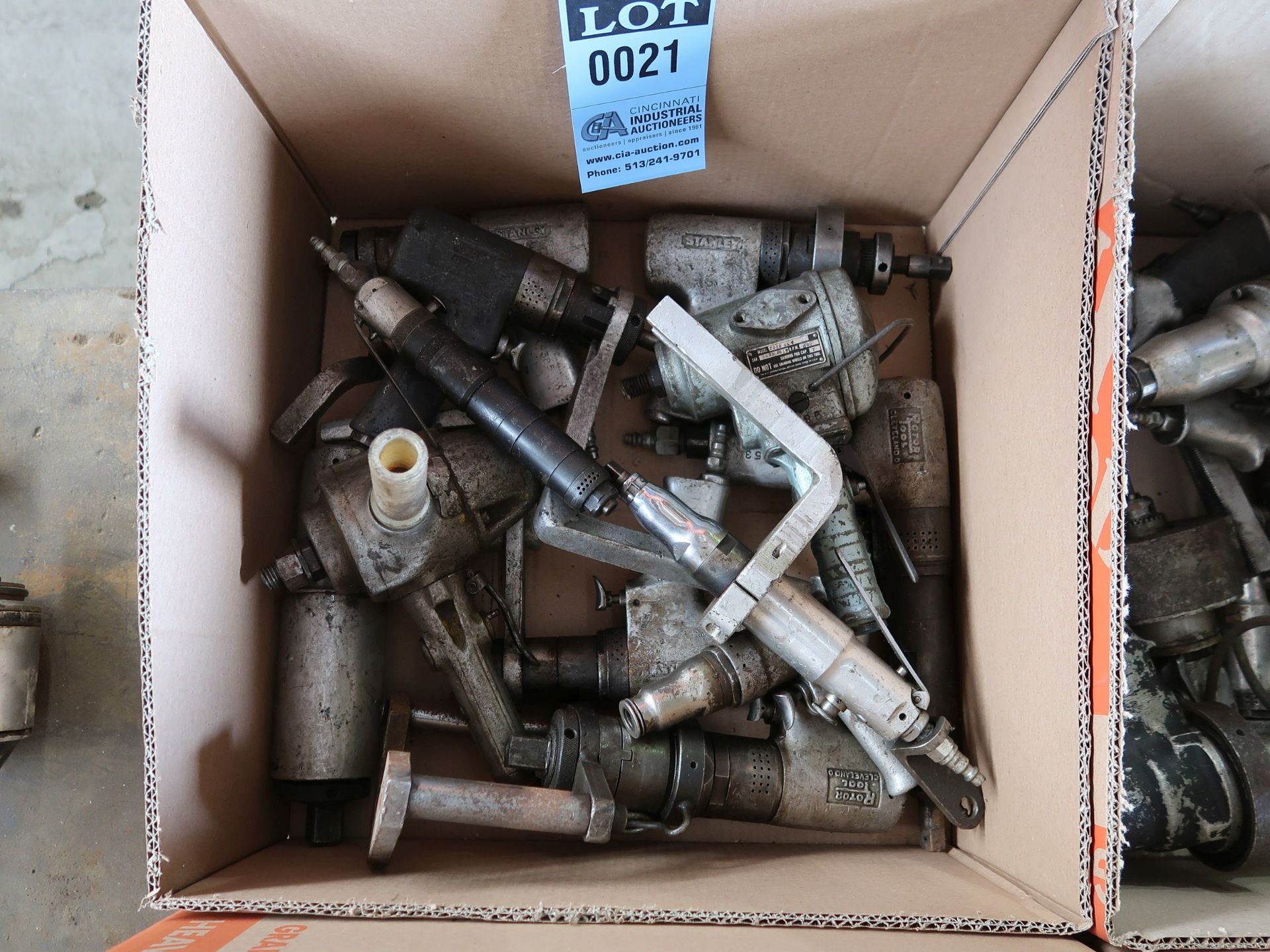 (LOT) MISCELLANEOUS PNEUMATIC IMPACT GUNS