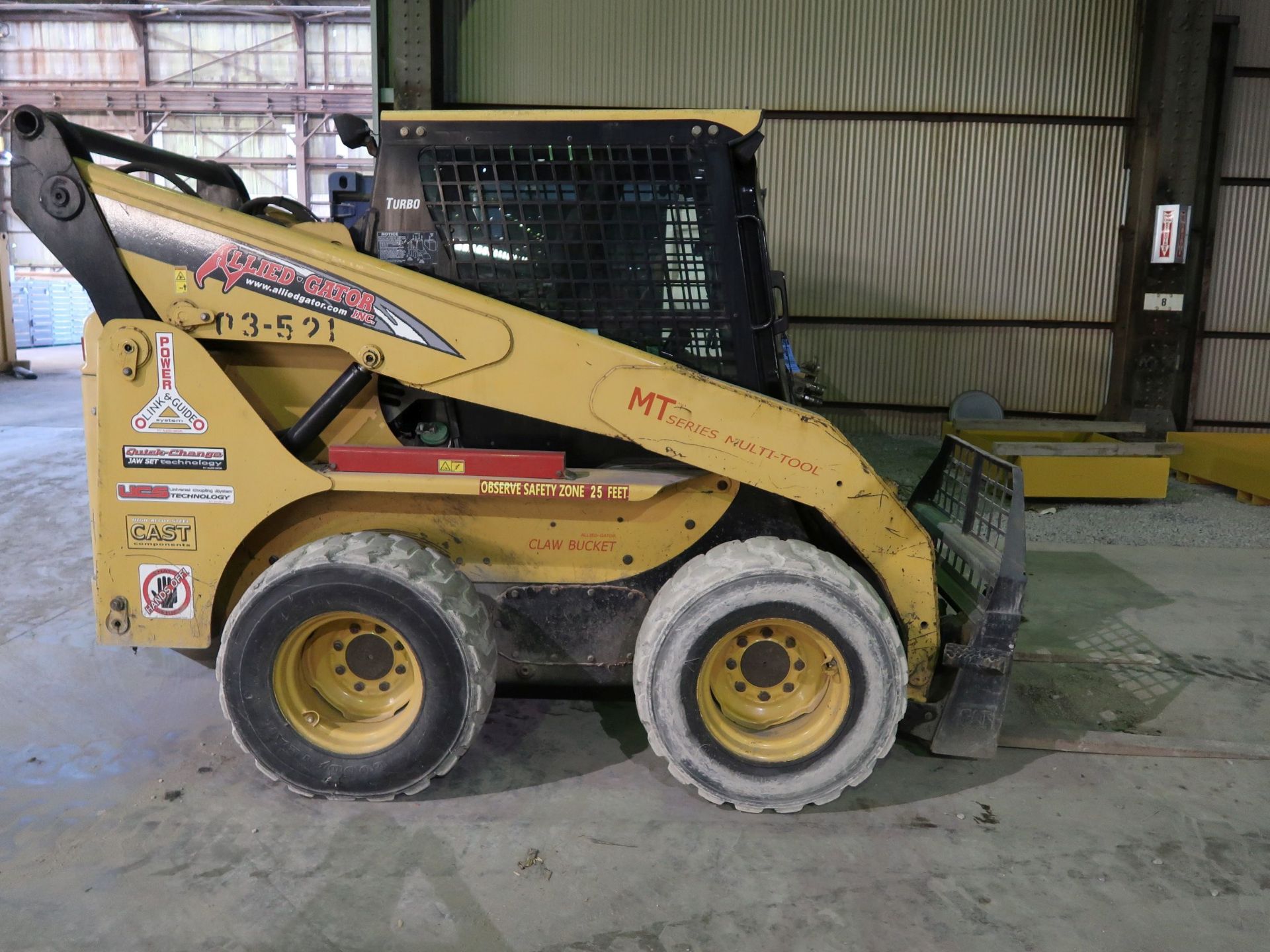 2006 CATERPILLAR MODEL 268B SKID STEER LOADER; S/N JLBA01116, 532 HOURS - Image 7 of 10