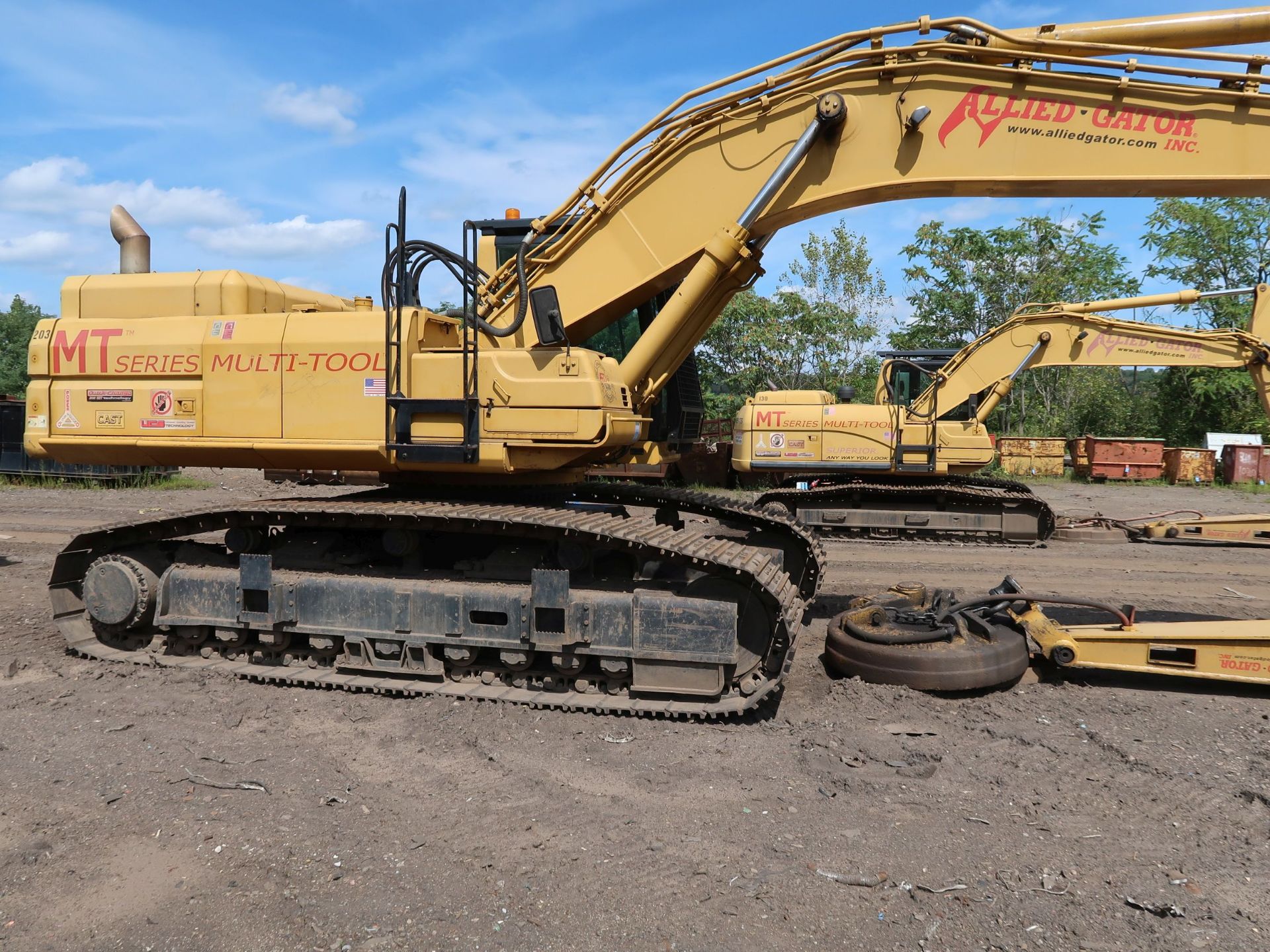 2002 CATERPILLAR MODEL 345BL-VG HYDRAULIC EXCAVATOR; S/N CCC00448, 29-1/2" TRACKS, GENERATOR SET, - Image 3 of 13