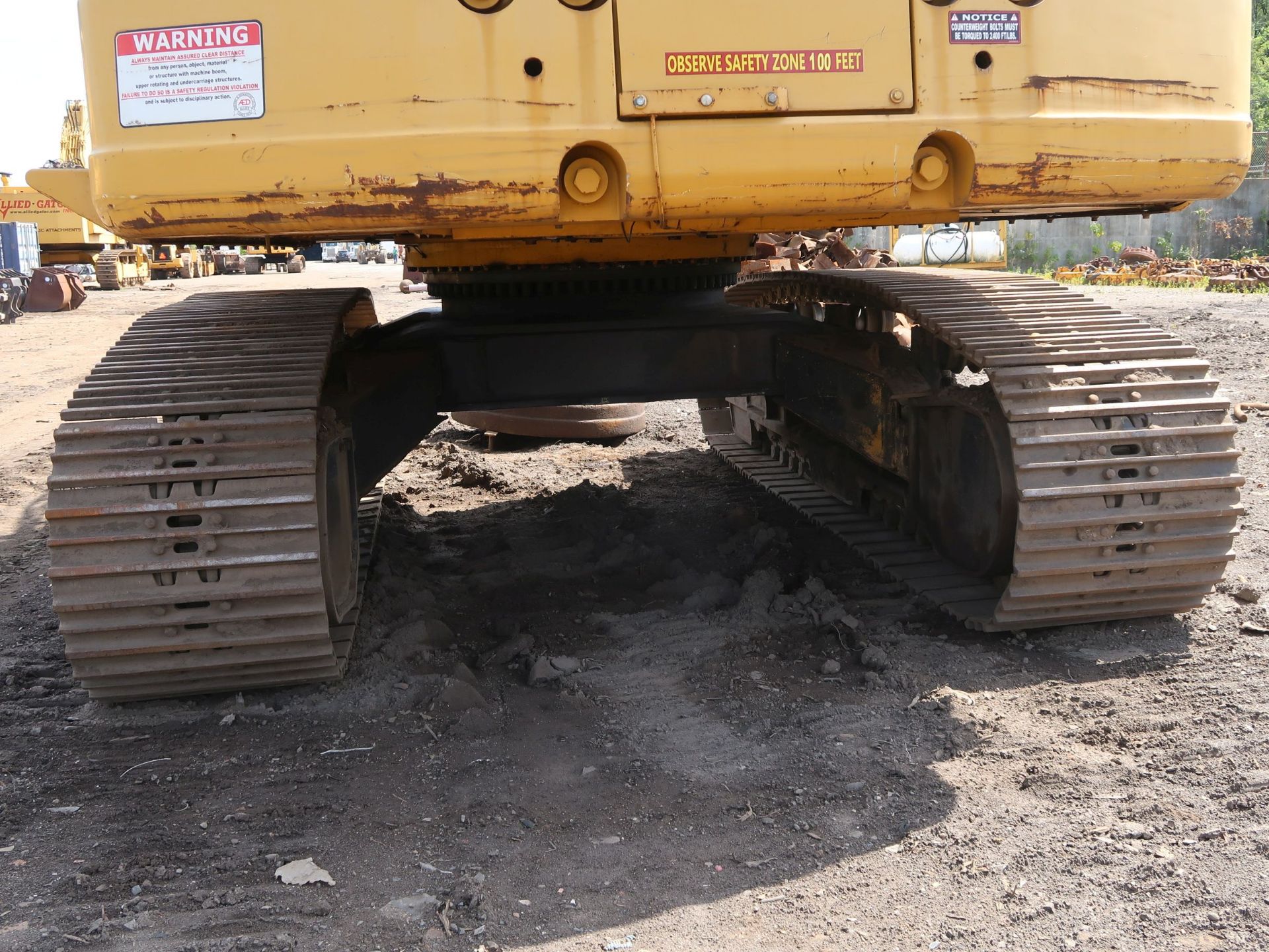 2002 CATERPILLAR MODEL 345BL-VG HYDRAULIC EXCAVATOR; S/N CCC00448, 29-1/2" TRACKS, GENERATOR SET, - Image 7 of 13