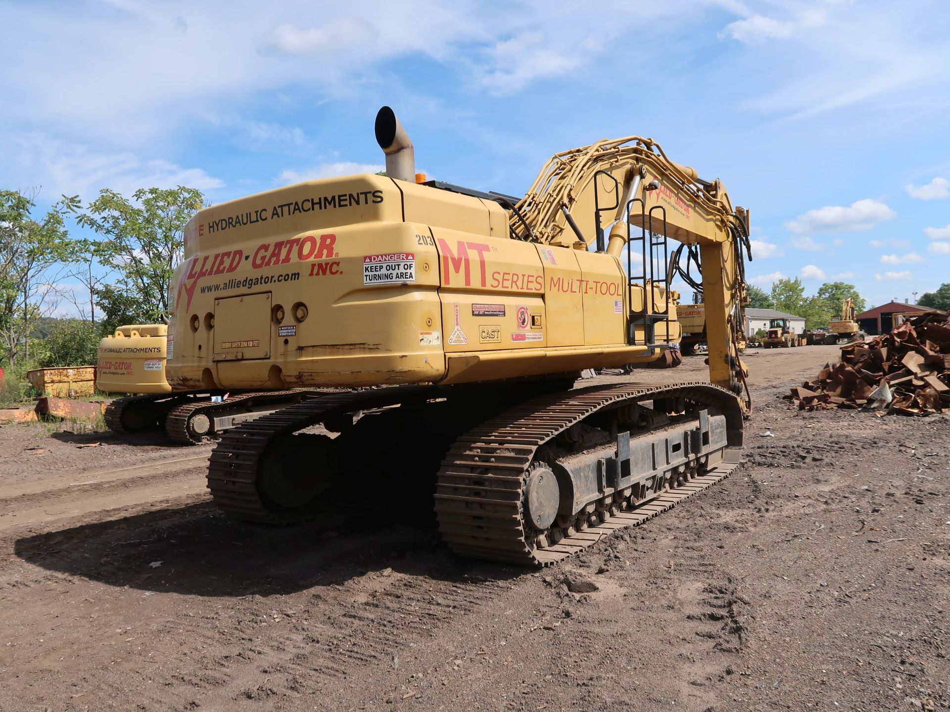 2002 CATERPILLAR MODEL 345BL-VG HYDRAULIC EXCAVATOR; S/N CCC00448, 29-1/2" TRACKS, GENERATOR SET, - Image 4 of 13