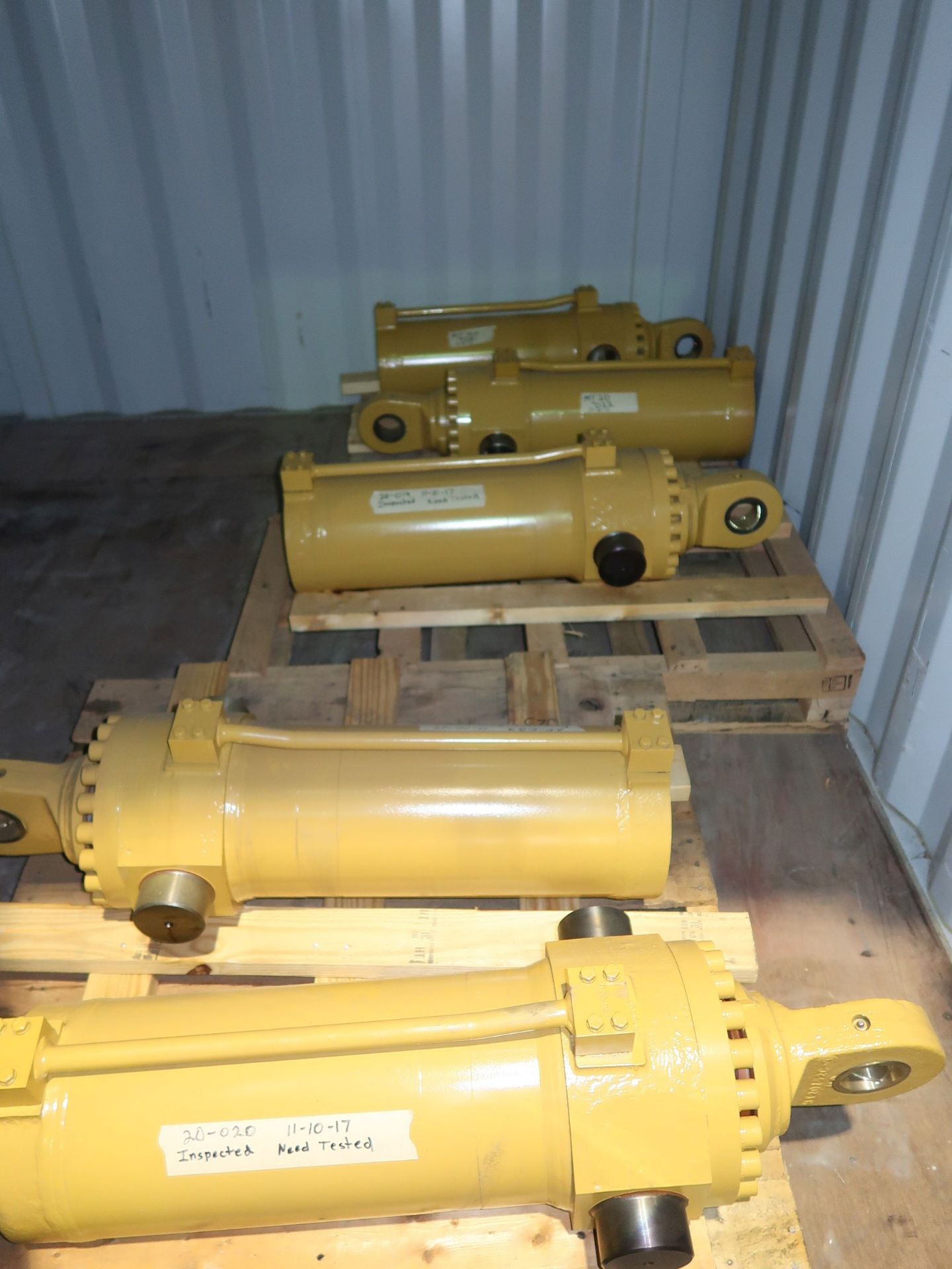 (LOT) LARGE OFFERING OF ALLIED GATOR PARTS THAT ARE STORED IN (160) CONEX CONTIANERS, YELLOW STEEL - Image 96 of 190