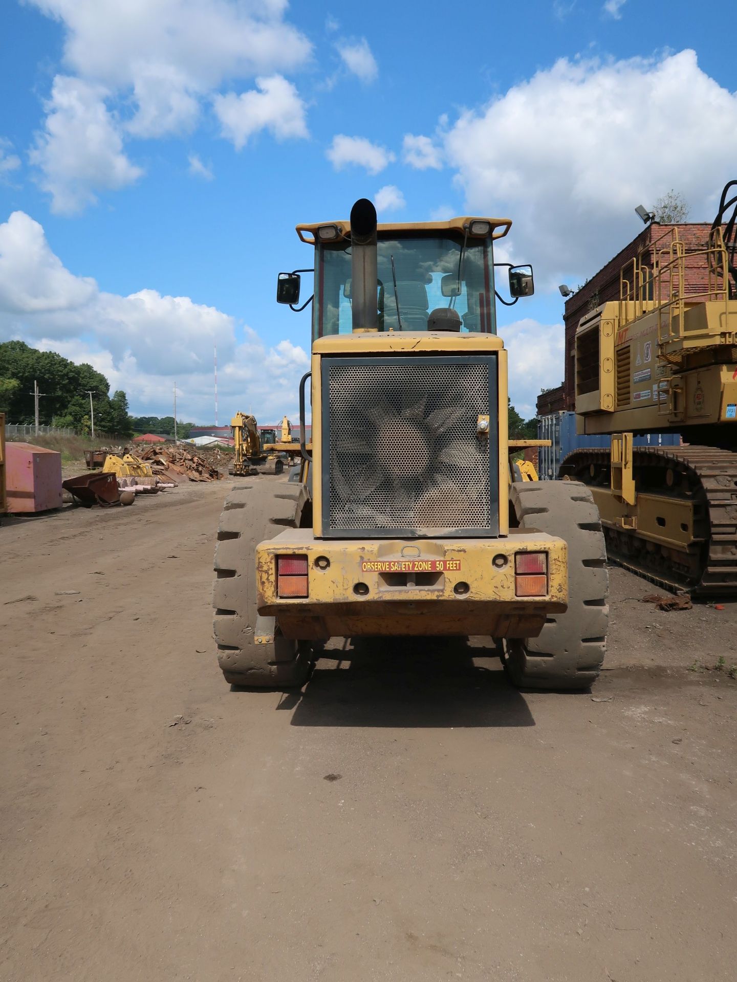 2002 CATERPILLAR MODEL IT28G ARTICULATING RUBBER TIRE WHEEL LOADER; S/N 4TF76145 OR CAT - Image 5 of 11