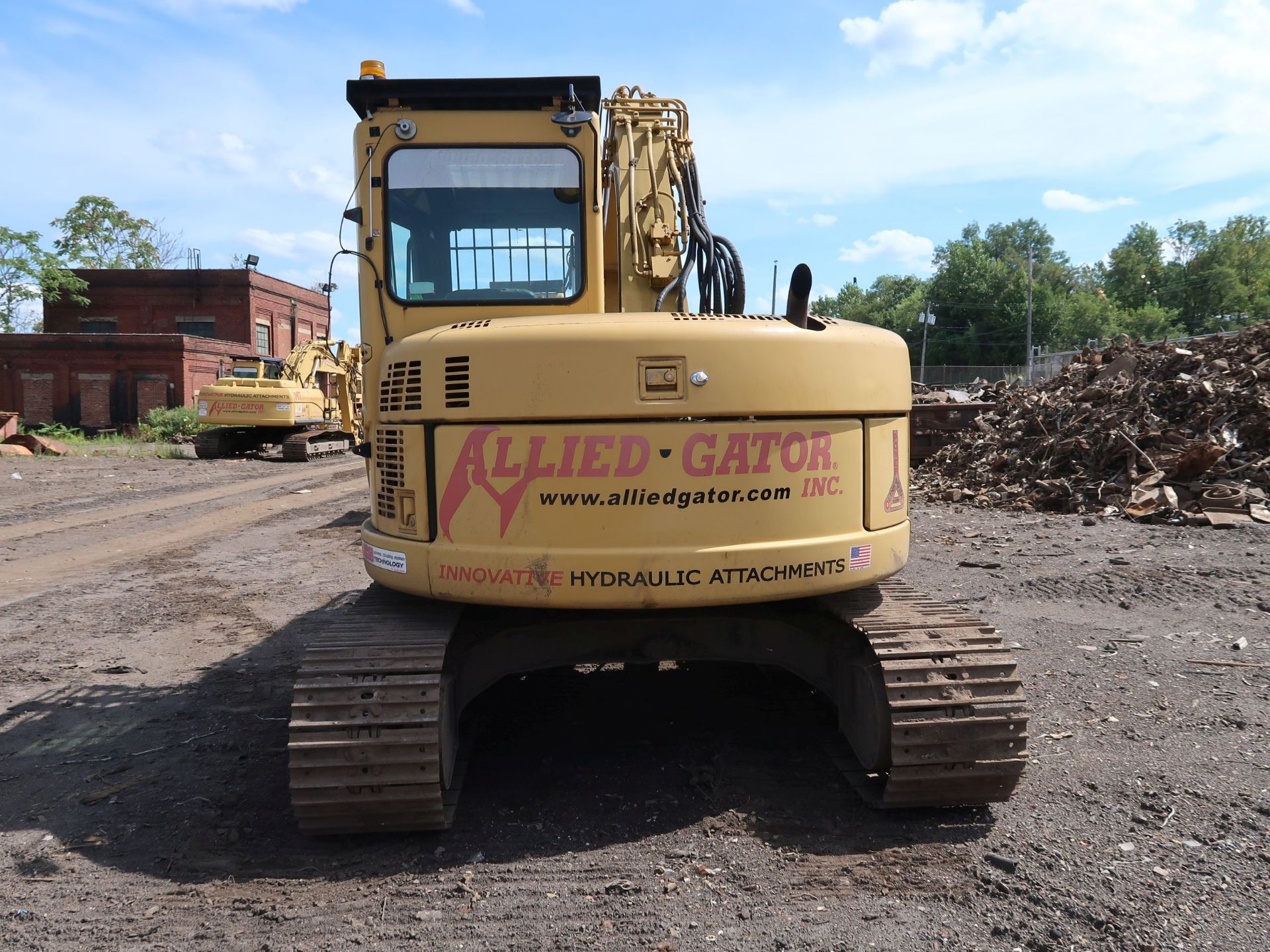 2002 CATERPILLAR MODEL 308CCR HYDRAULIC EXCAVATOR; S/N CPE00995, CAB AC, WINDOW SHIELD, 89" FRONT - Image 3 of 9