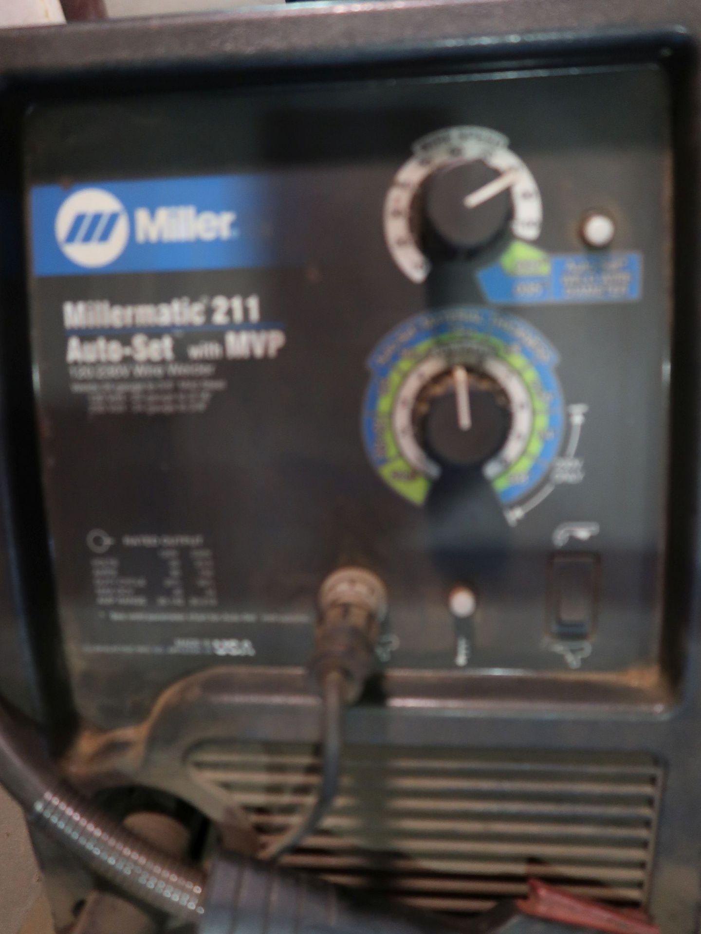 150 AMP MILLERMATIC AUTO SET WITH MVP WIRE WELDER - Image 2 of 3