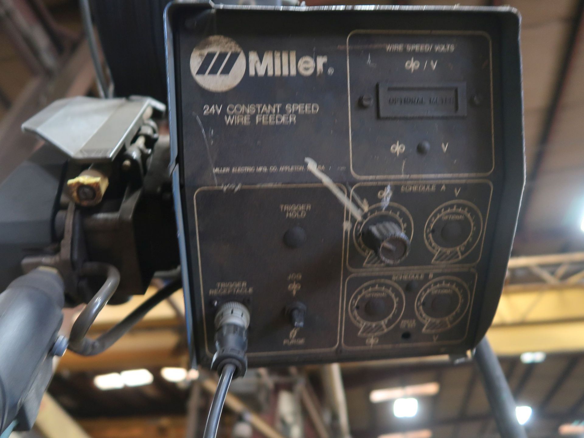 450 AMP MILLER DELTAWELD 450 CONSTANT POTENTIAL DC ARC WELDING POWER SOURCE, S/N - N/A, W/ BERNARD - Image 6 of 6