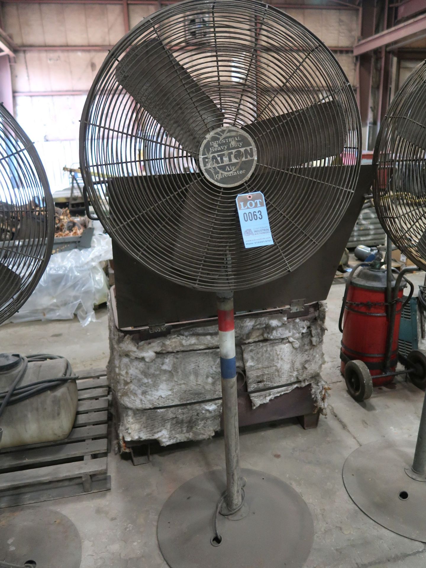 30" INDUSTRIAL DUTY PEDESTAL AIR CIRCULATOR