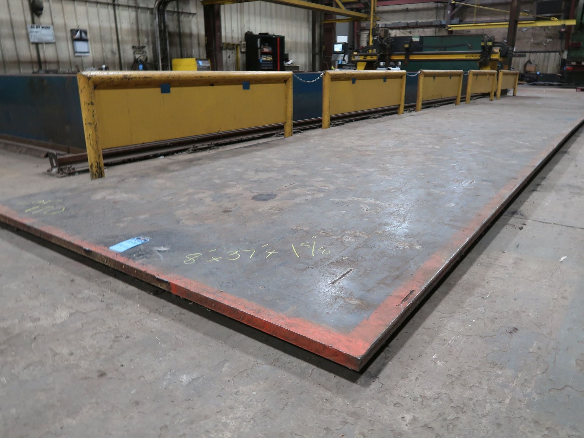 8' X 37' X 1-5/8" STEEL PLATE