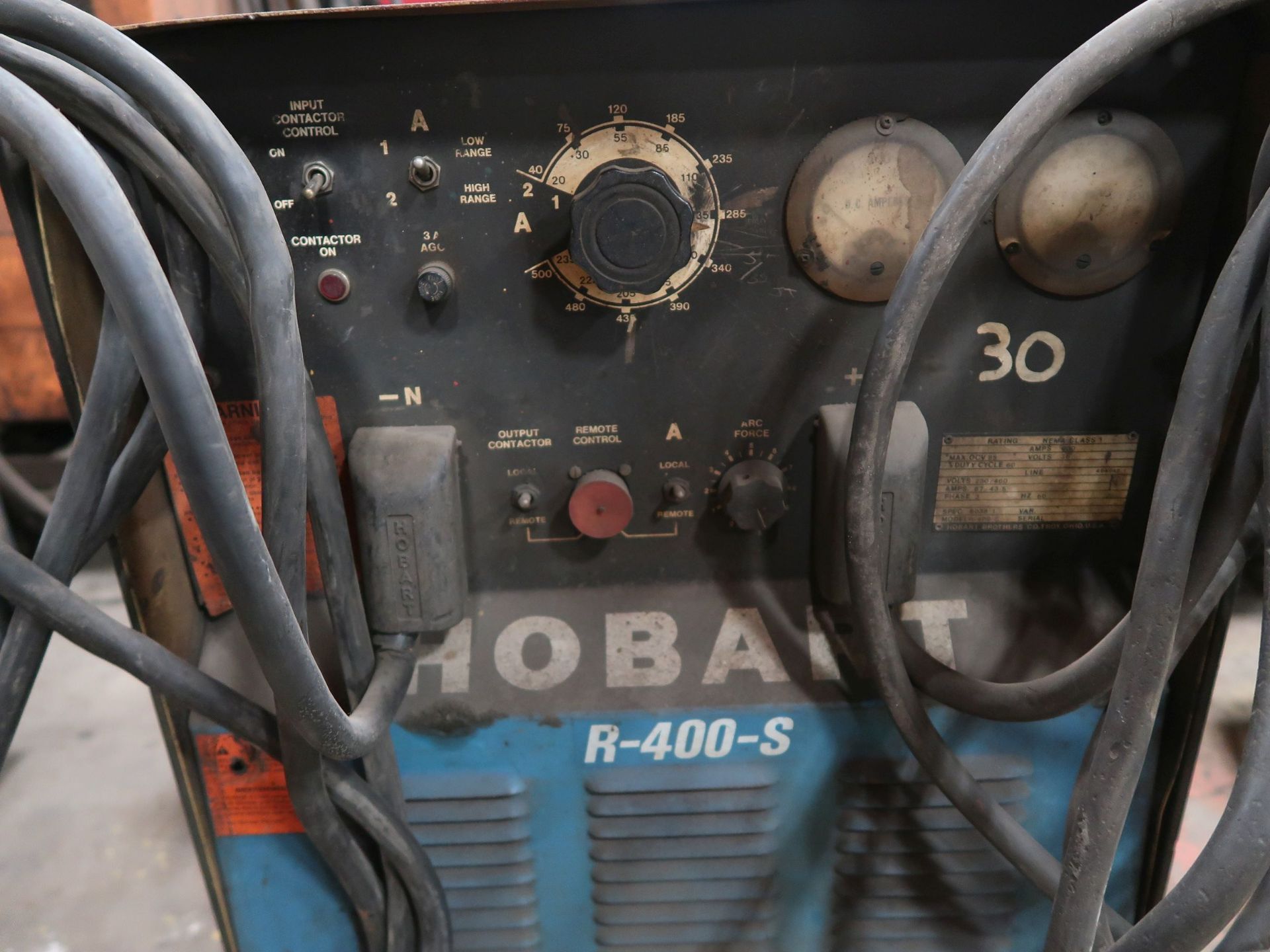 400 AMP HOBART R-400S ARC WELDER - Image 2 of 3