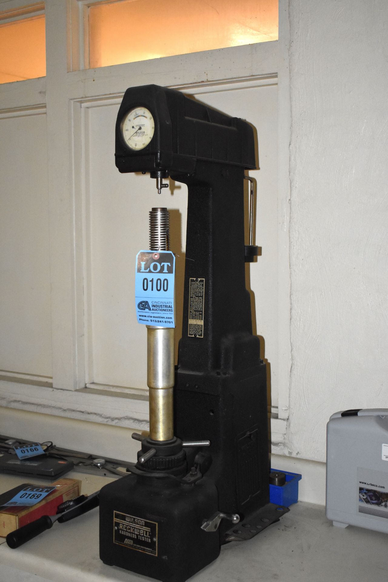 WILSON ROCKWELL HARDNESS TESTER MODEL 6JS