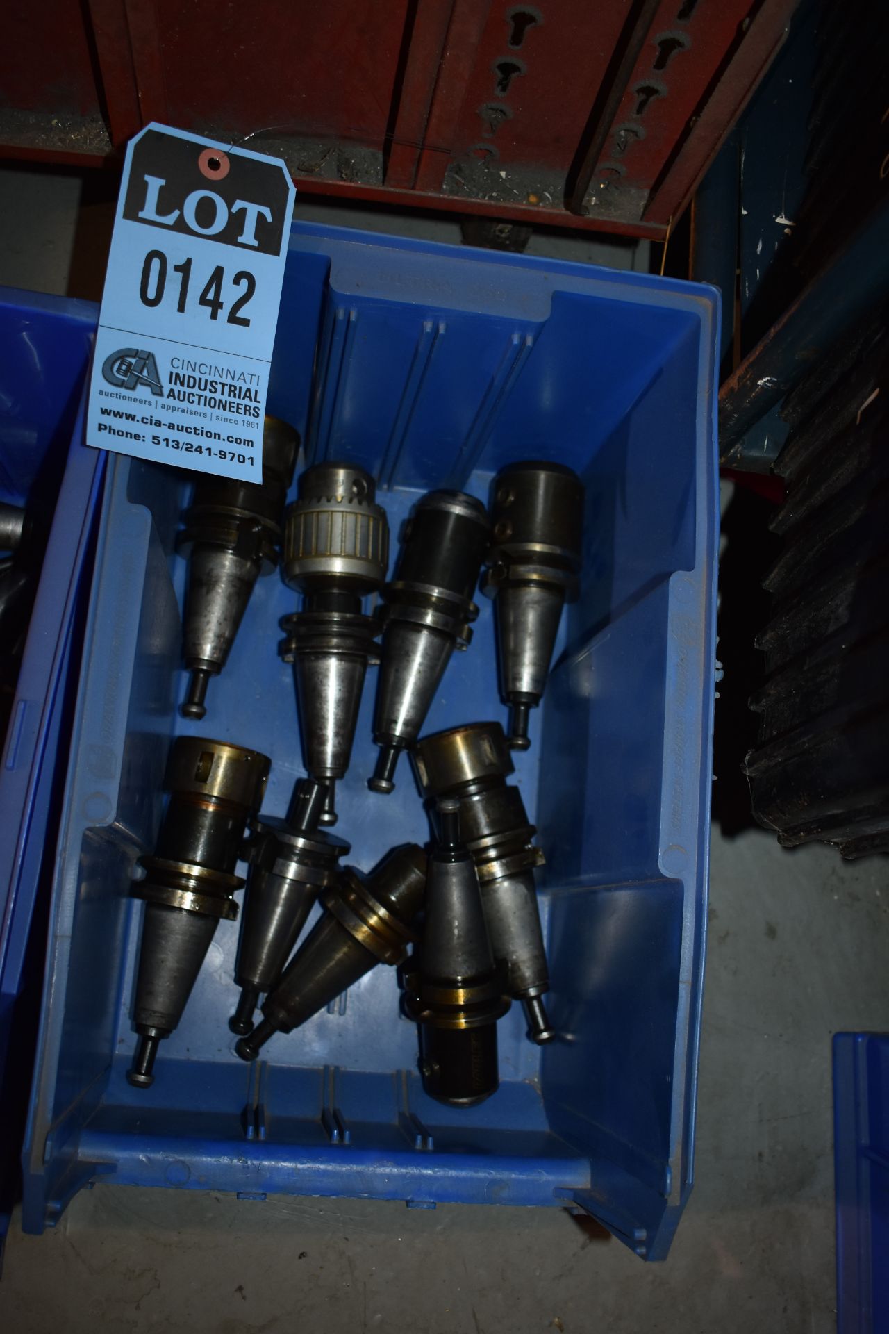 (9) B-40 TOOL HOLDERS