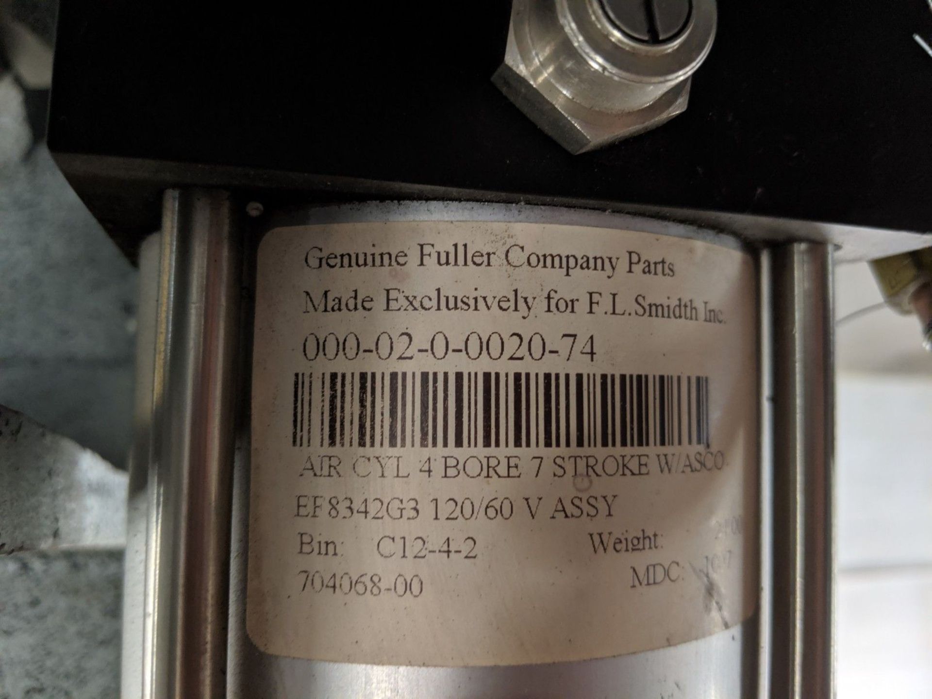 FL SMIDTH 14" X 14" ROTARY CUT-OFF VALVE, P/N 116-72-4-1037-04 ** MANUFACTURED BY FULLER KOVAKO ** - Image 4 of 5