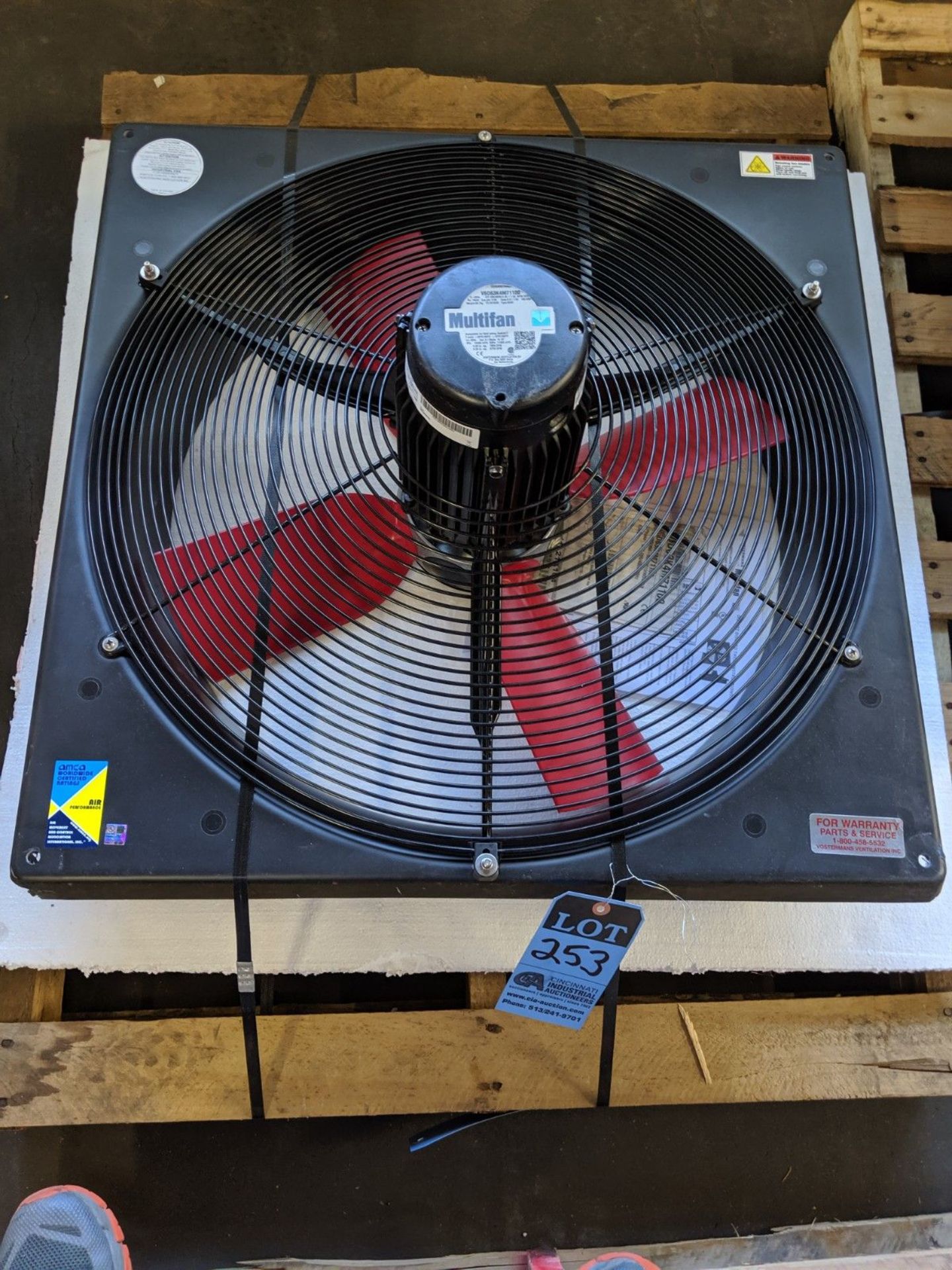 MULTIFAN 24" PANEL TYPE EXHAUST FAN