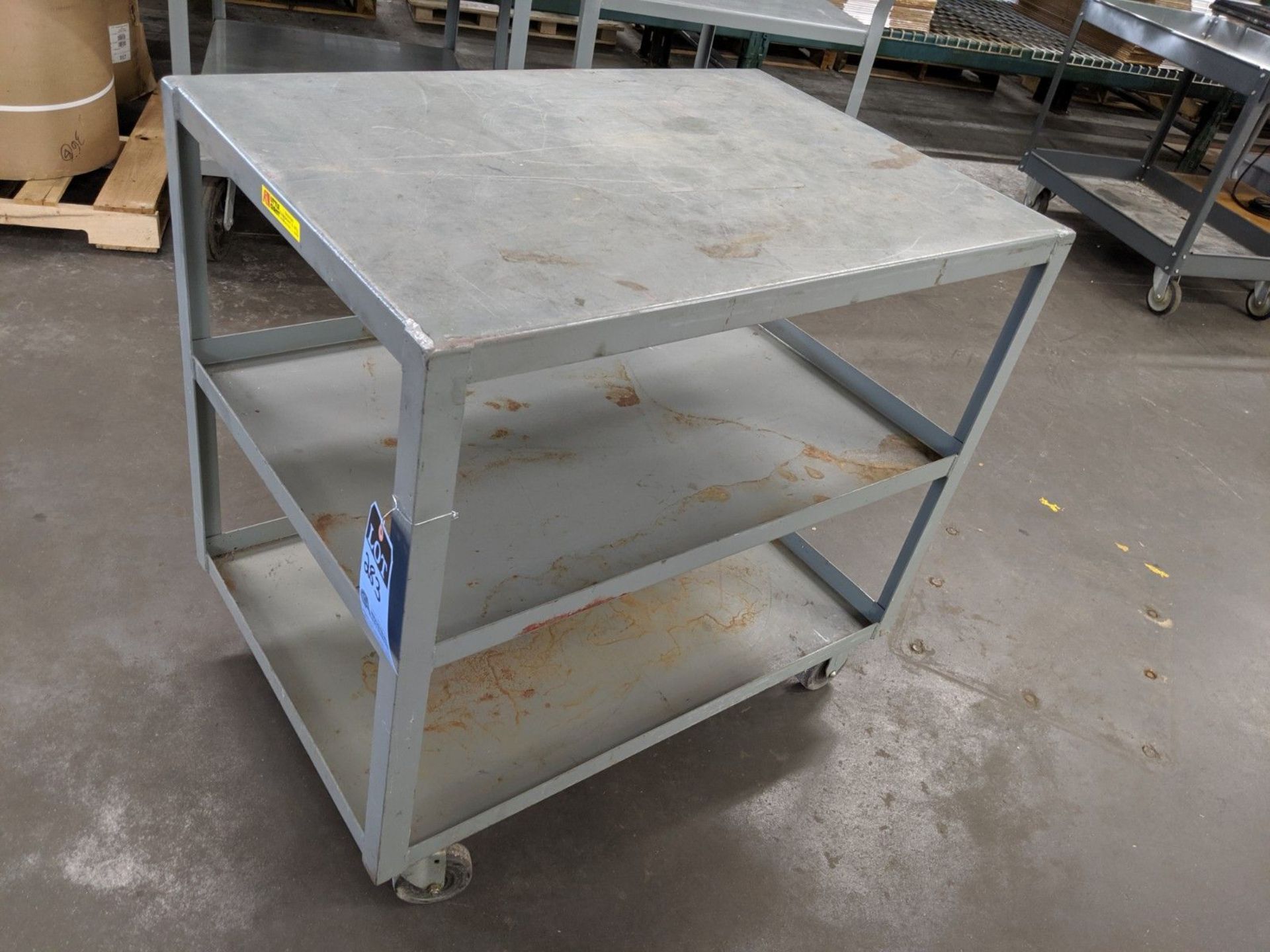 24" X 36" LITTLE GIANT STEEL WAREHOUSE CART