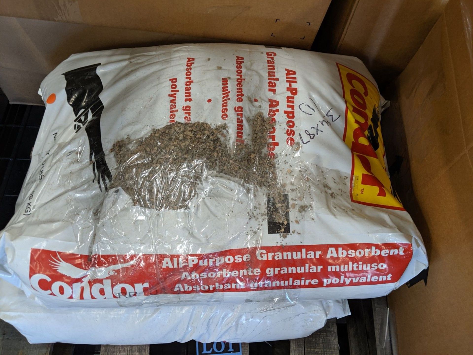 (LOT) (9) BAGS, ALL PURPOSE FLUID ABSORBENT - Image 2 of 2