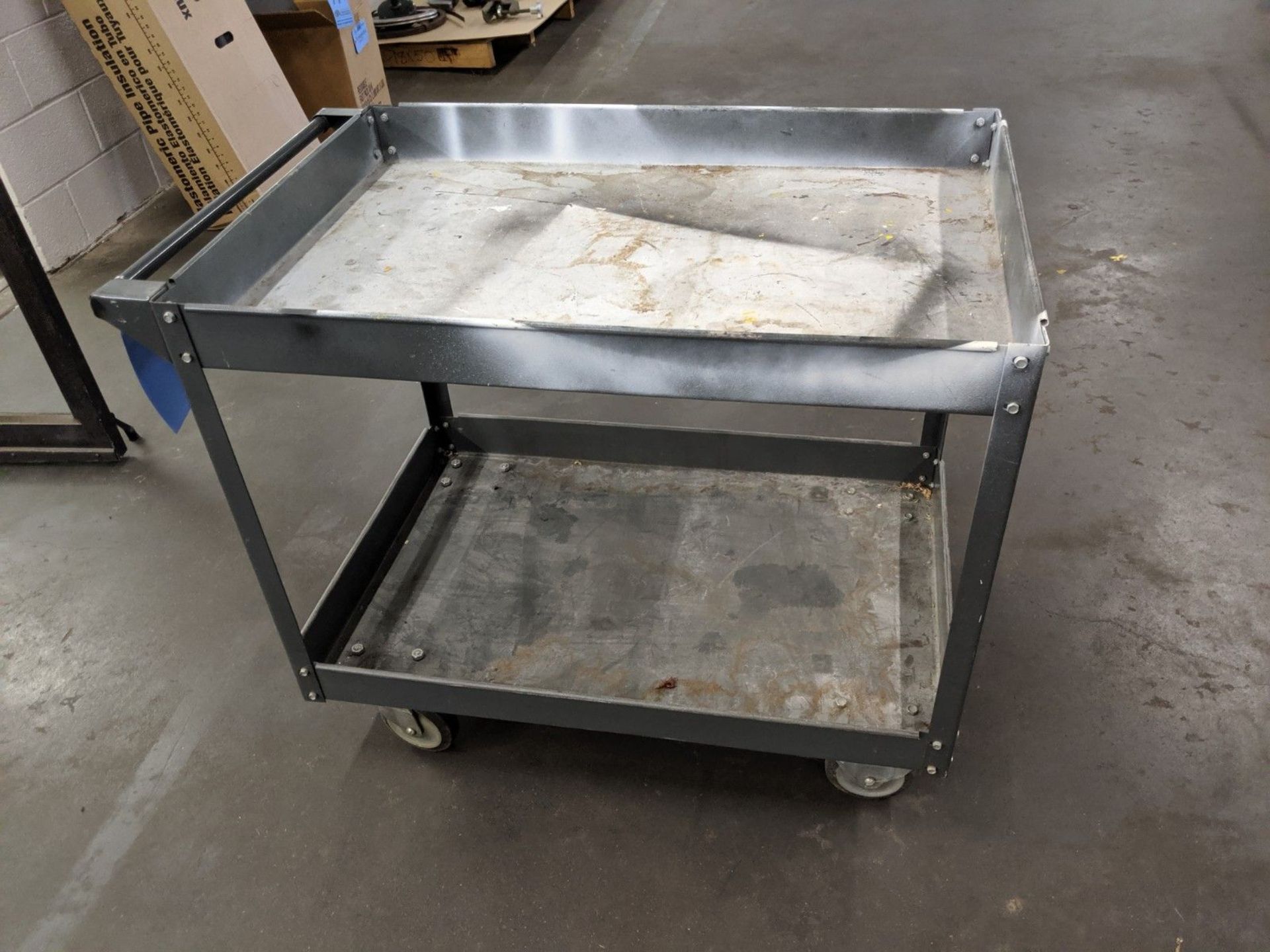 (LOT) (2) STEEL WAREHOUSE CARTS - Image 3 of 3