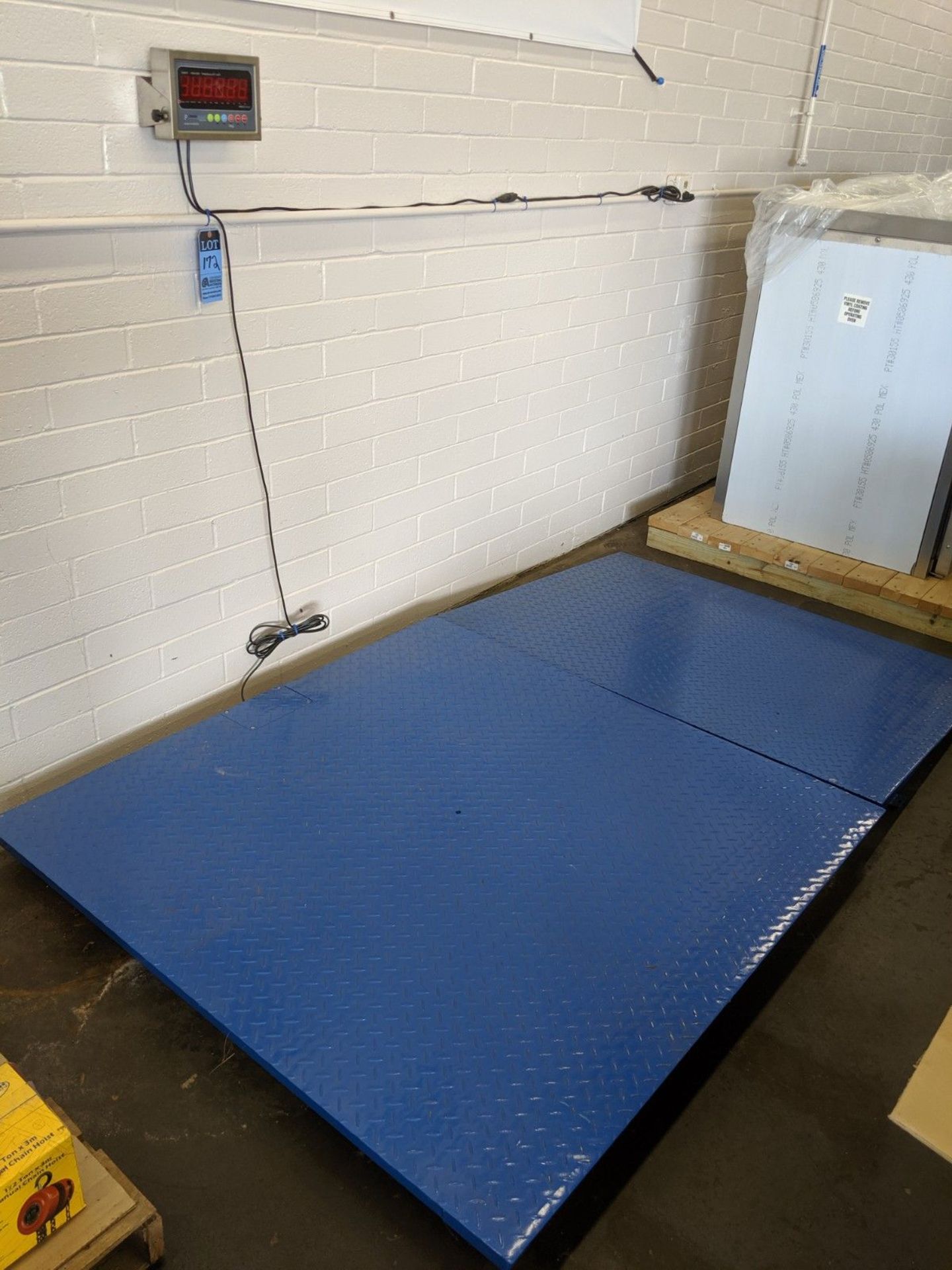 5000 LB CAPACITY PRIME SCALES, MODEL PS-IN20255 DIGITAL PLATFORM SCALE, 60" X 60" DECK WITH RAMP - Image 2 of 4