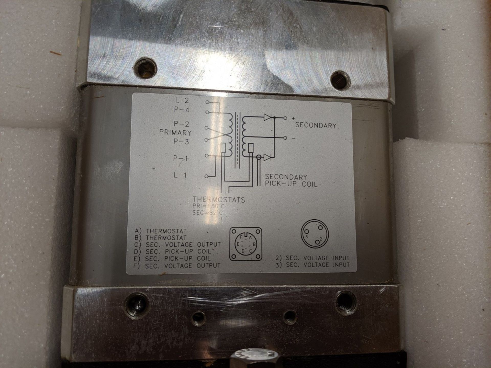 MIYACHI UNITEK MODEL IT-1040-3, 40 KVA INVERTER TRANSFORMER, S/N 11060077 - Image 5 of 5