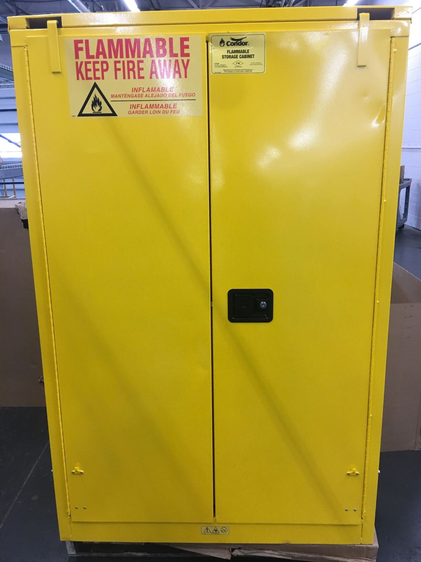 CONDOR 45 GALLON FLAMEPROOF SAFETY CABINET M/N 45AE88 - Image 4 of 4