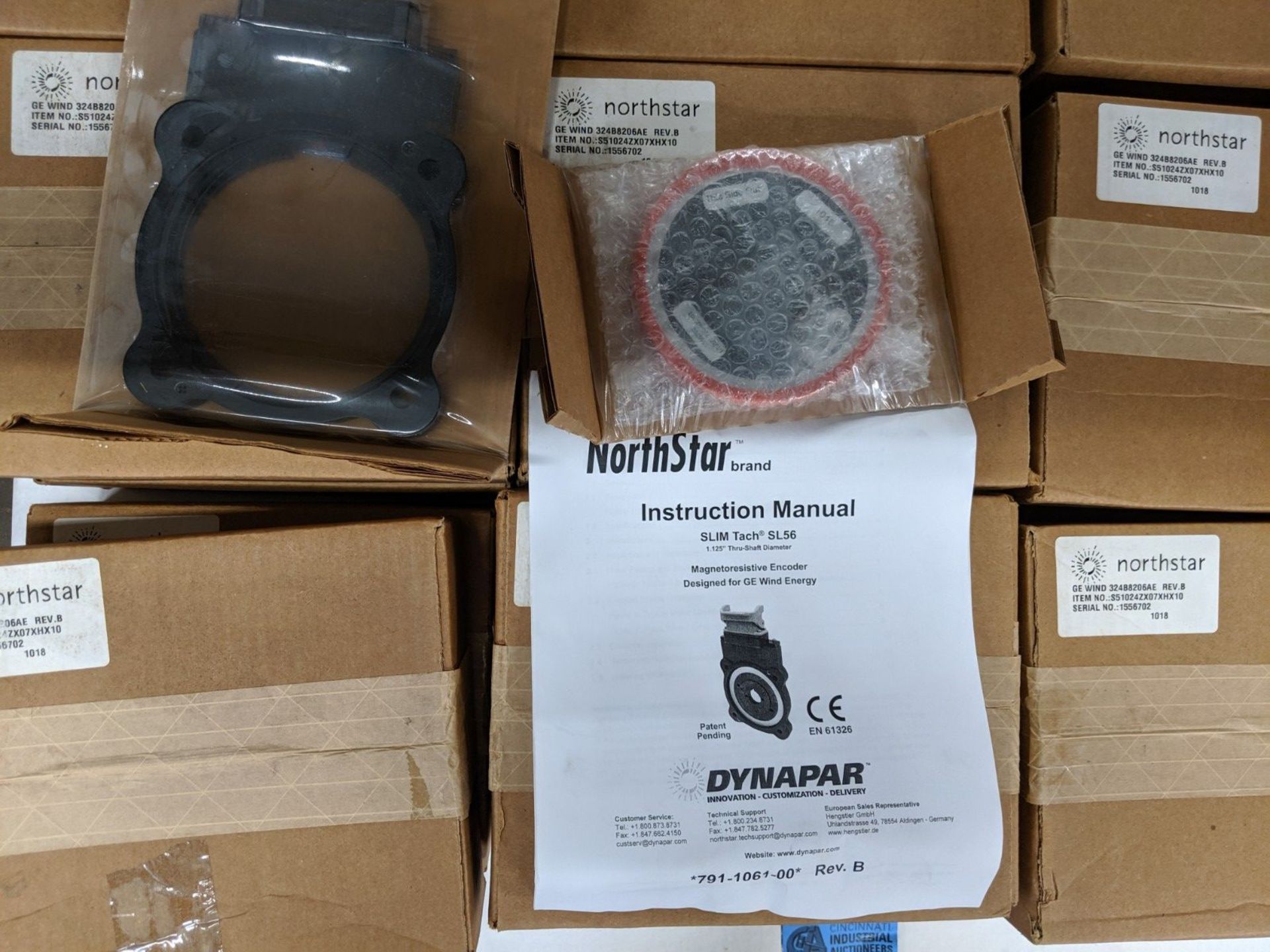 (LOT) (31) DYNAPAR NORTHSTAR SLIM TACH SL56 MAGNETORESISTIVE ENCODERS - Image 2 of 3