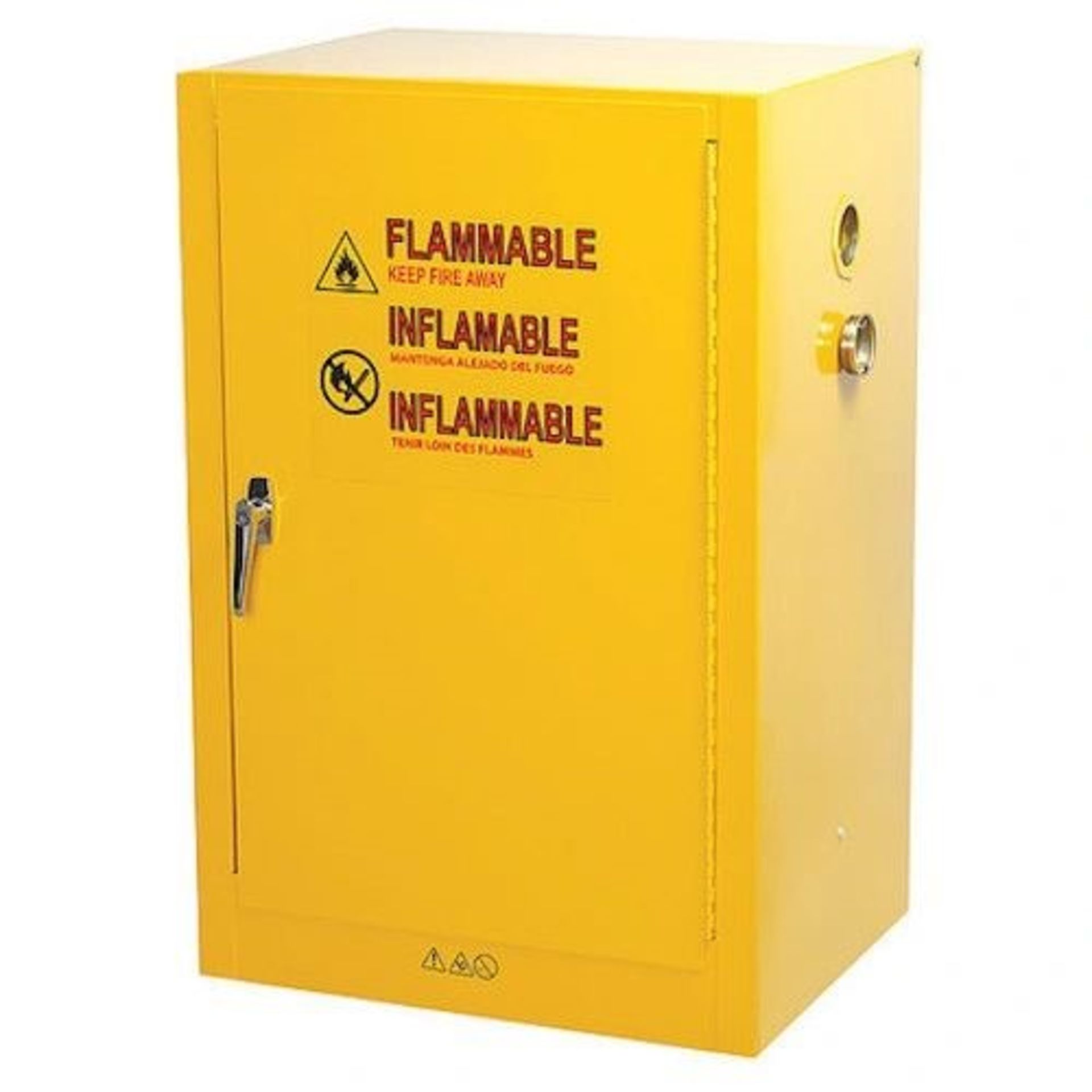 CONDOR 12 GALLON FLAMEPROOF SAFETY CABINET M/N 42X503 - Image 2 of 3