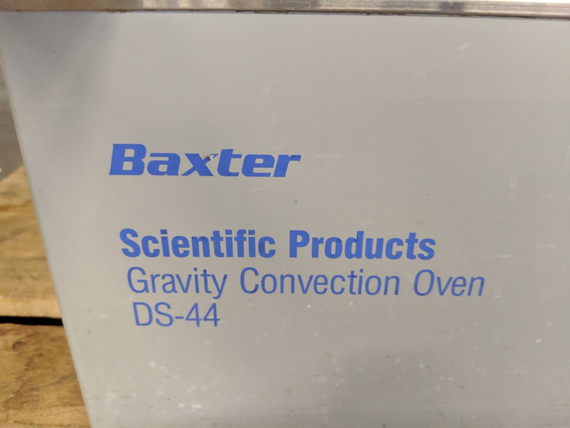 BAXTER SCIENTIFIC PRODUCTS "GOLD SERIES" DS-44 GRAVITY CONVECTION LAB OVEN - Image 5 of 6