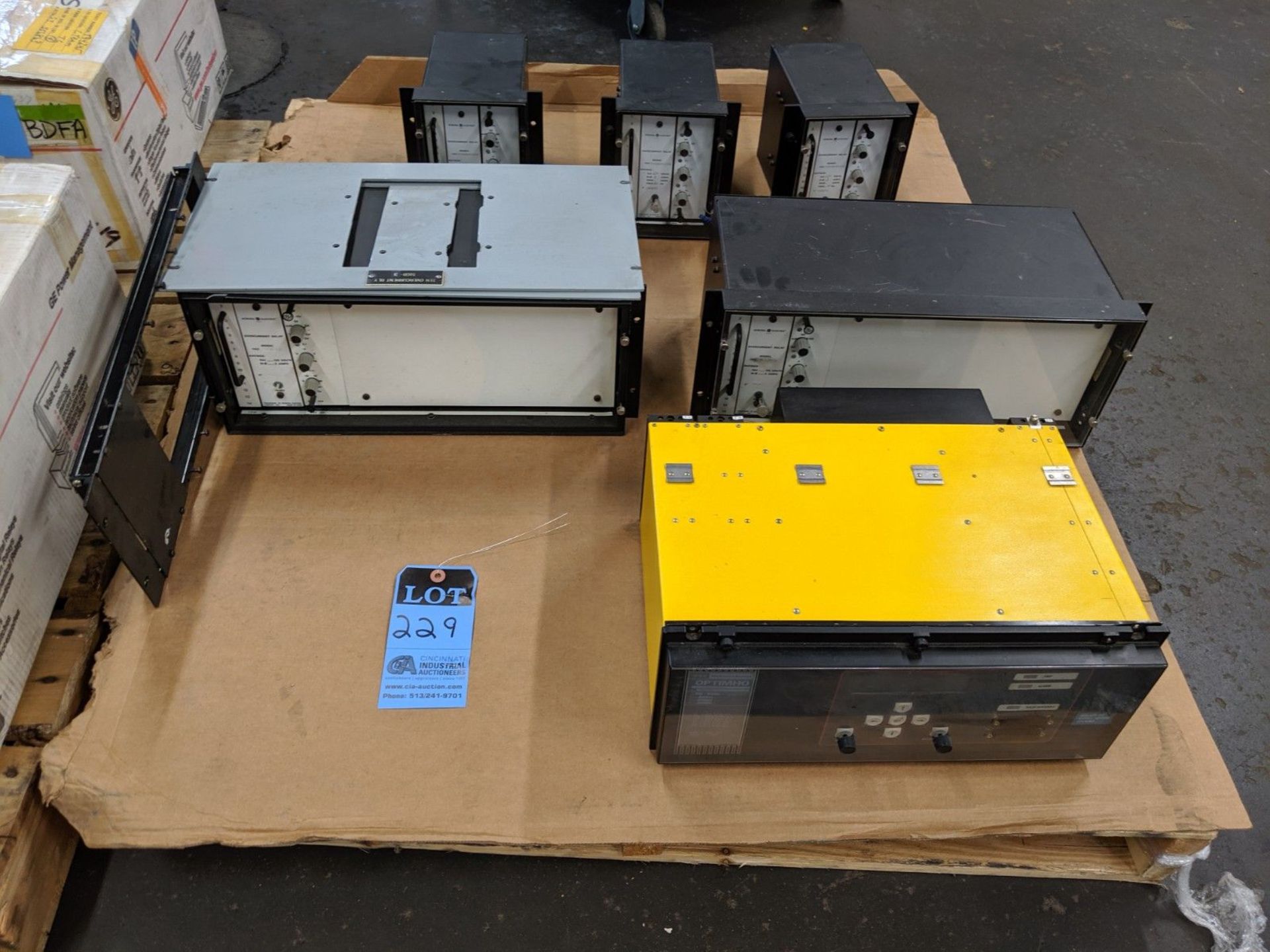 (LOT) (6) MISC. RELAY UNITS