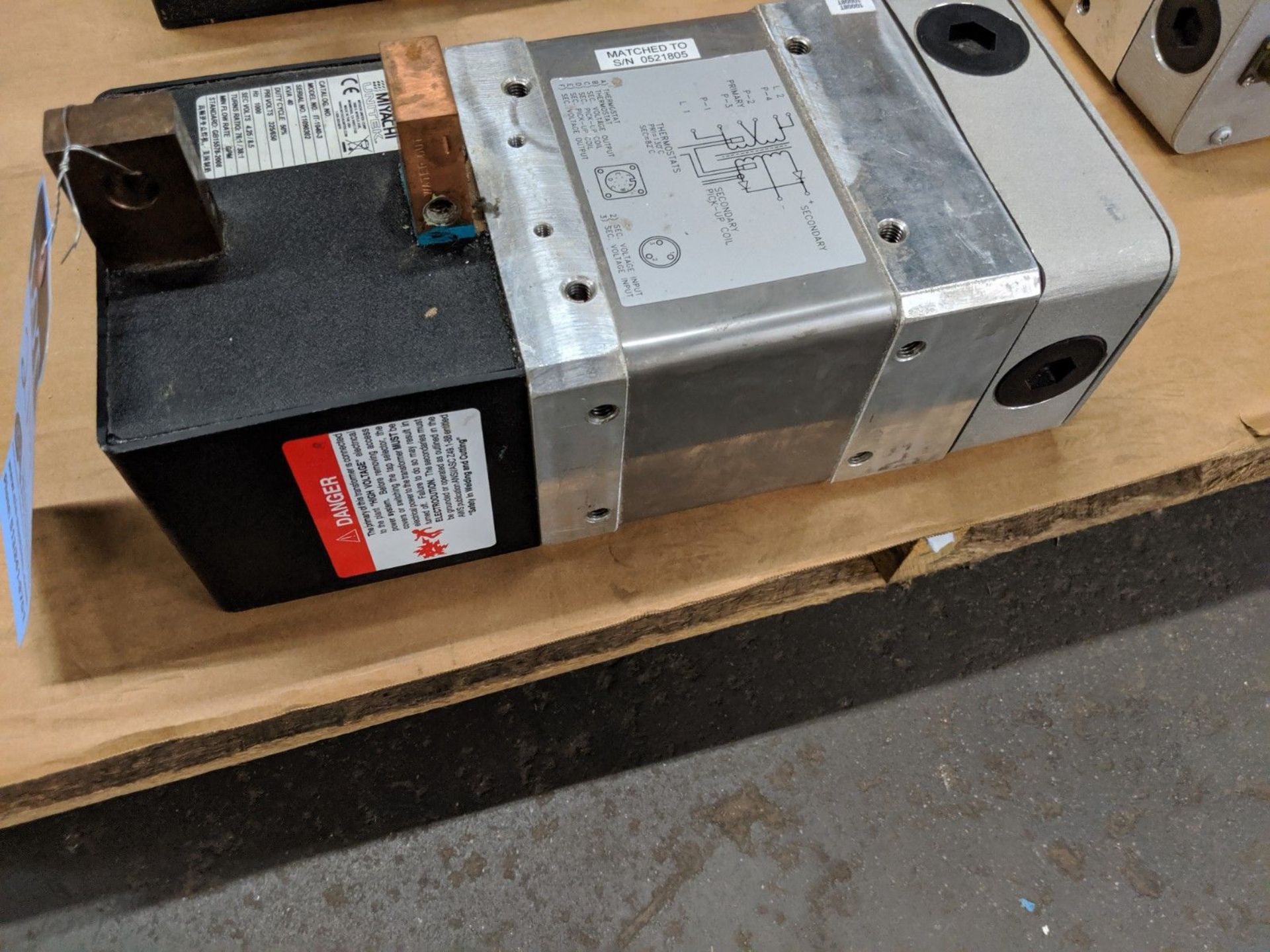 MIYACHI UNITEK MODEL IT-1040-3, 40 KVA INVERTER TRANSFORMER, S/N 11090302 - Image 4 of 4