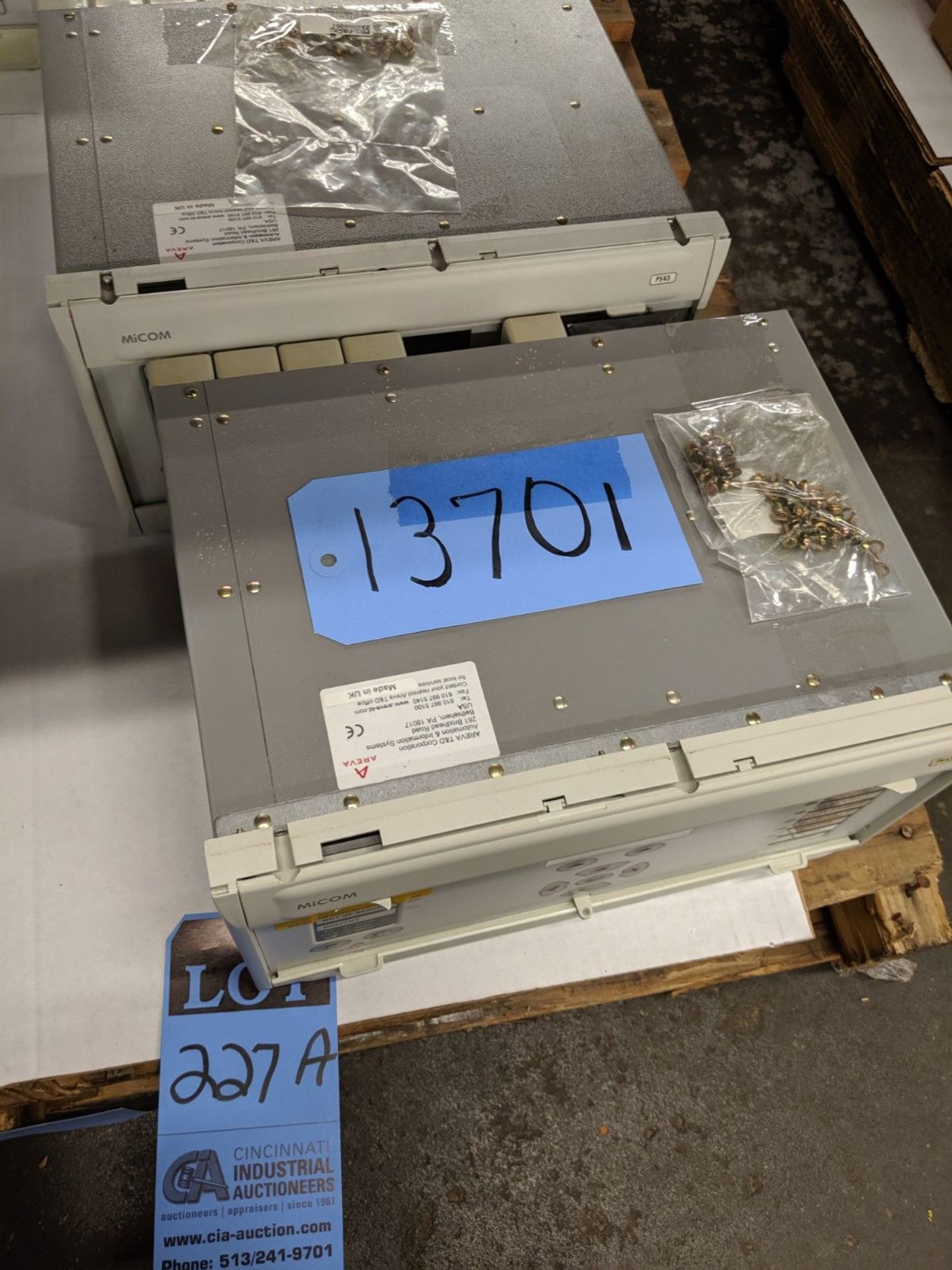 (LOT) (2) MICOM/ AREVA MODEL P543 CURRENT DIFFERENTIAL PROTECTION RELAYS, S/N'S 2474228, 2474229 - Image 4 of 4