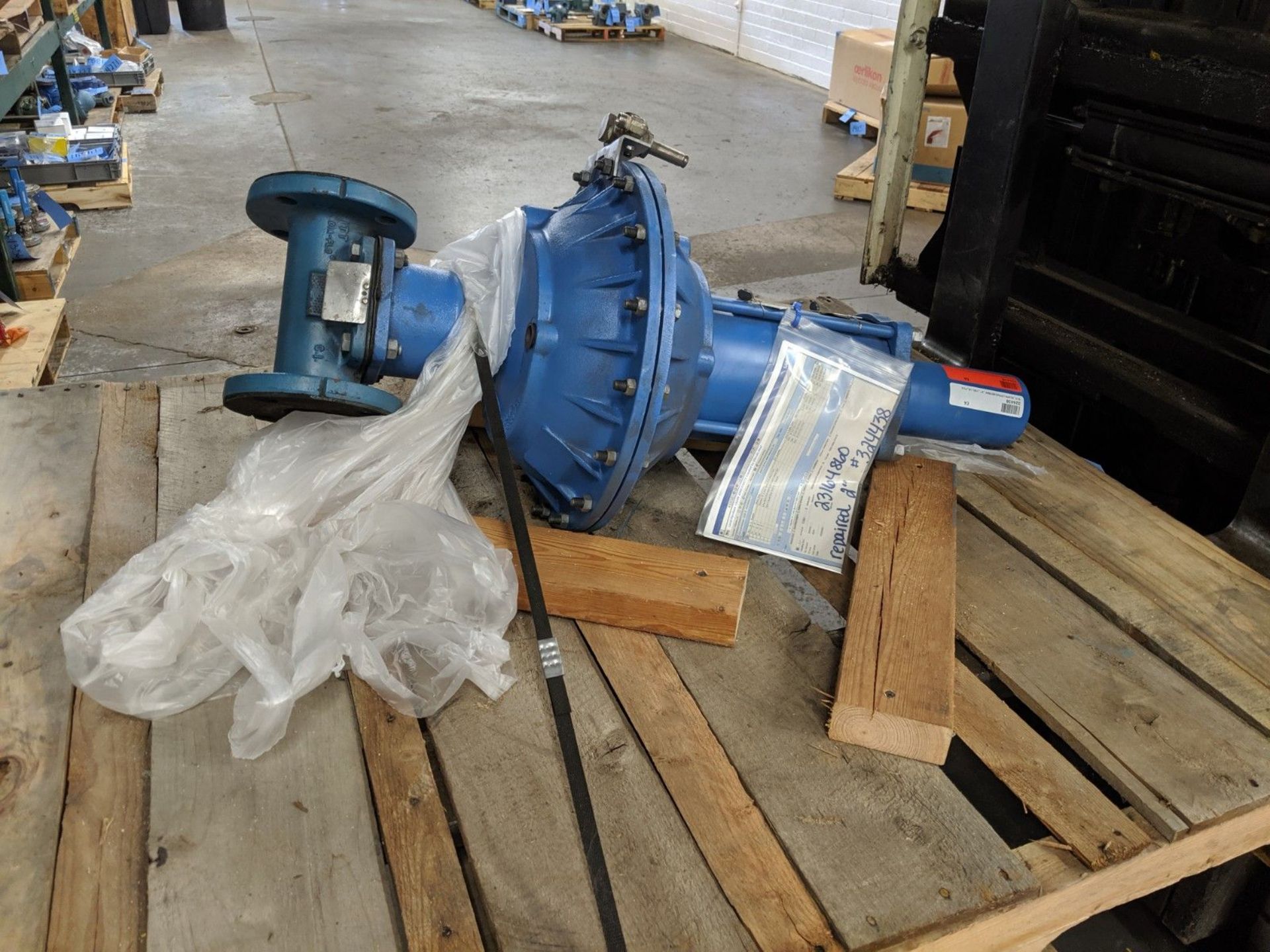 ITT DIA-FLO 2" DIAPHRAGM AIR ACTUATED GATE VALVE ** REBUILT BY INTEGRATED PLANT SERVICES ** - Image 6 of 6