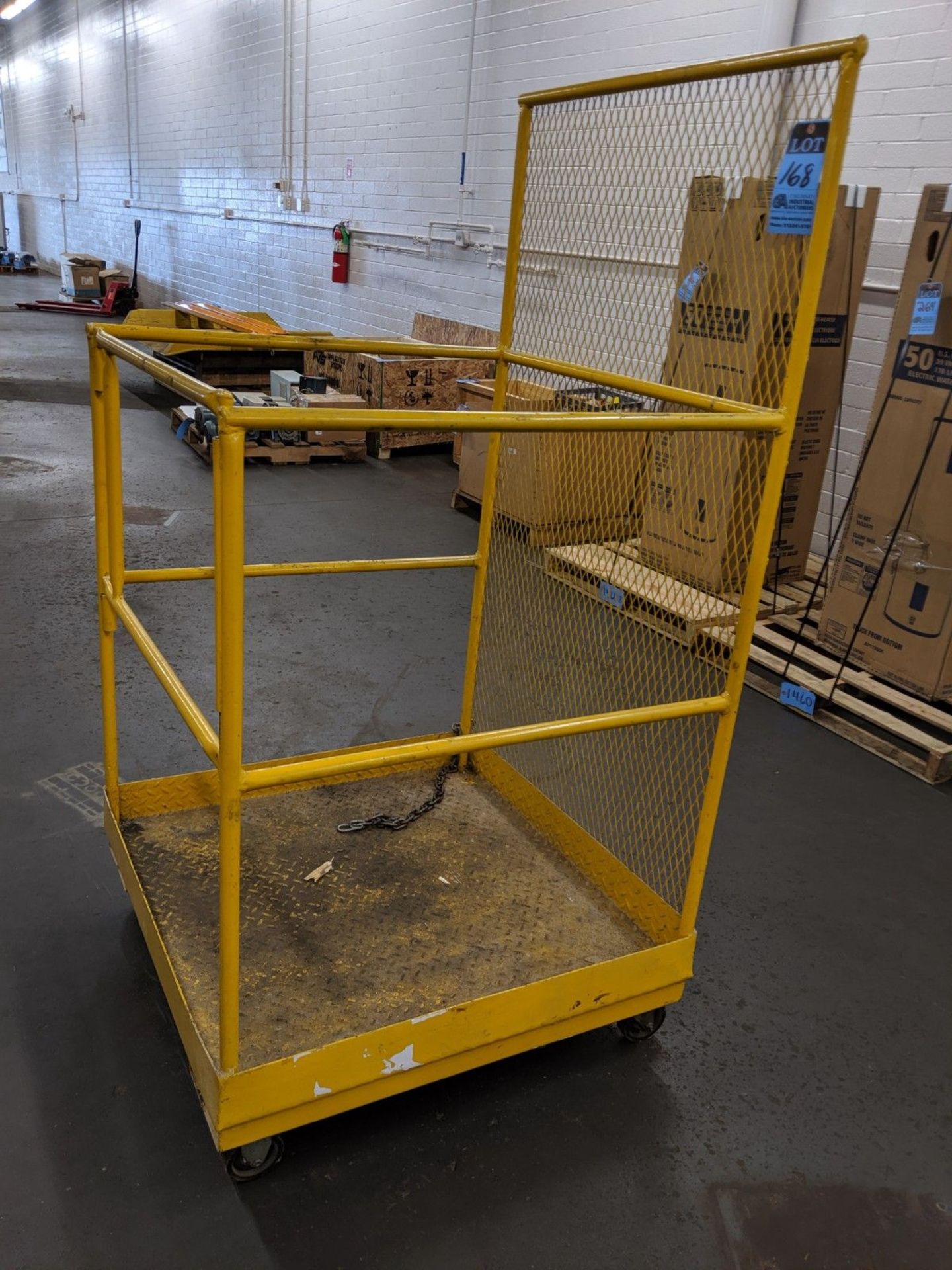 36" X 36" PORTABLE SAFETY CAGE