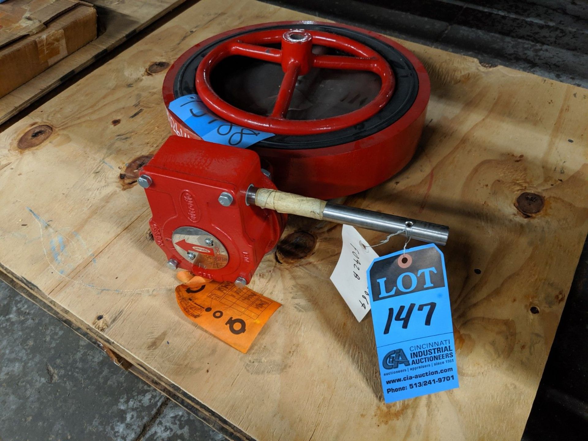 ULTRA-FLO 12" BUTTERFLY VALVE, M/N DFC-30