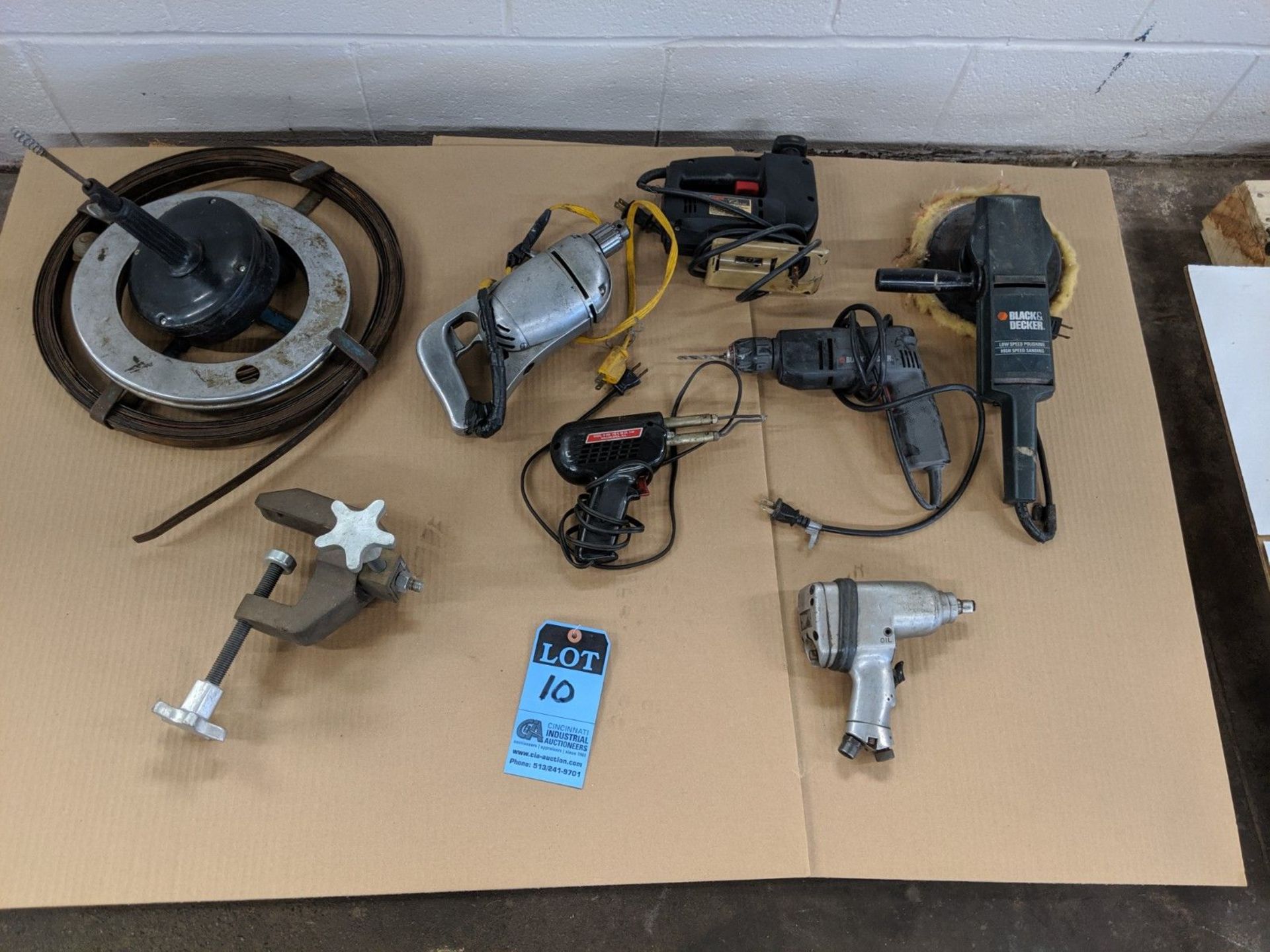 (LOT) MISC. POWER AND PNUEMATIC HAND TOOLS
