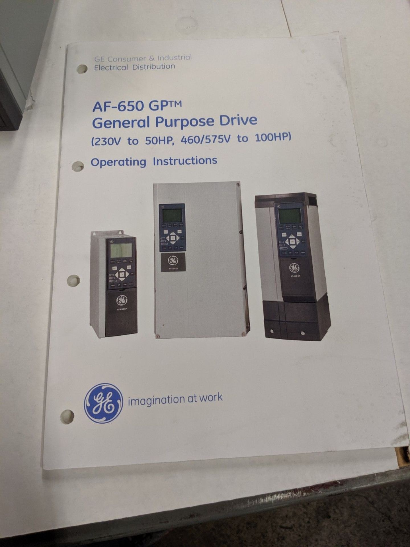 GE MODEL AF650GP VARIABLE FREQUENCY DRIVE AND RELIANCE DUAL CHANNEL AC DRIVE - Image 4 of 7