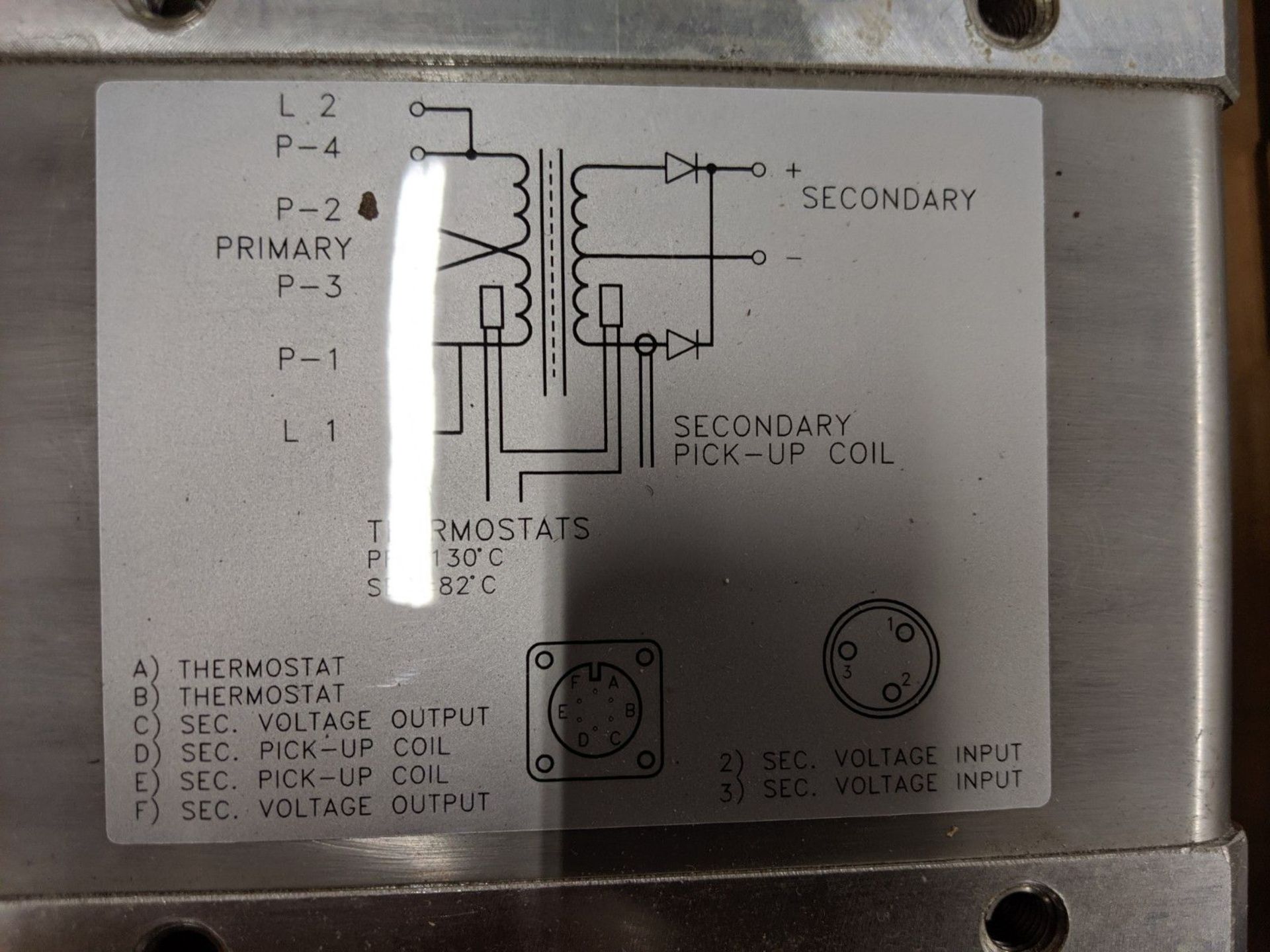 MIYACHI UNITEK MODEL IT-1040-3, 40 KVA INVERTER TRANSFORMER, S/N 12010325 - Image 3 of 3